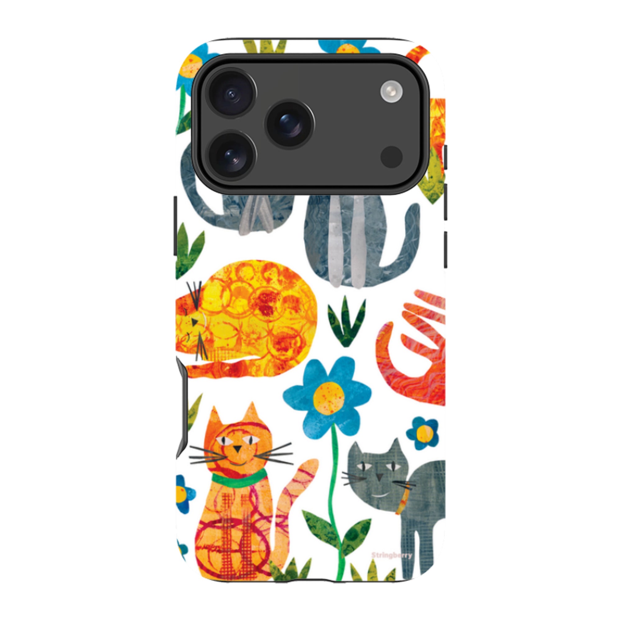 iPhone MagSafe Tough Case - Cats By Tracey English