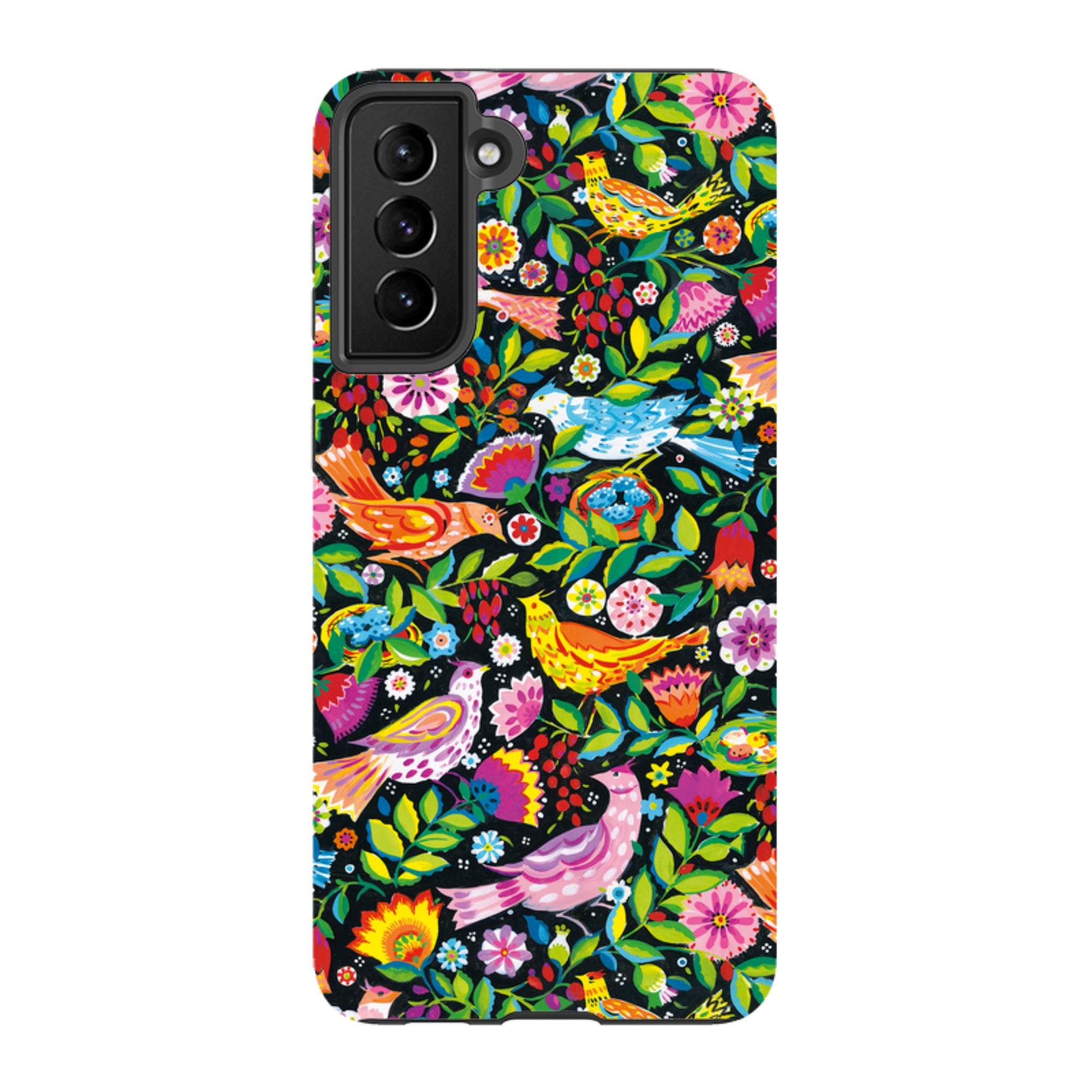 Samsung Tough Case - Folk Birds By Sarah Campbell