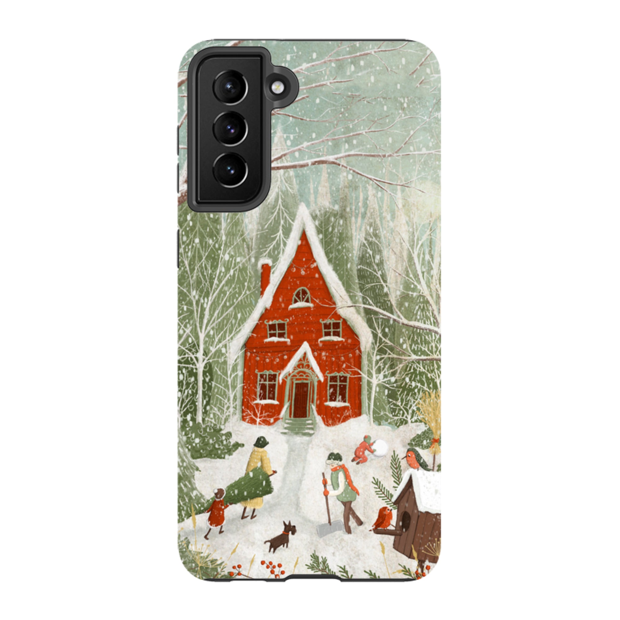Samsung Tough Case - Christmas Garden Day By Maja Lindberg