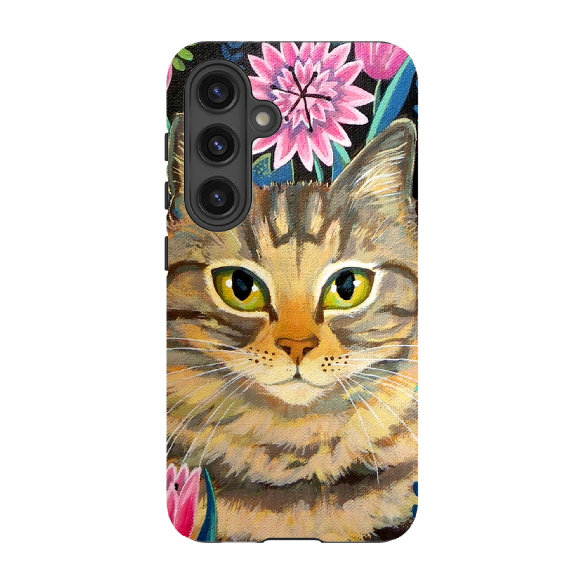 Samsung Tough Case - Tabby Cat By Mary Stubberfield
