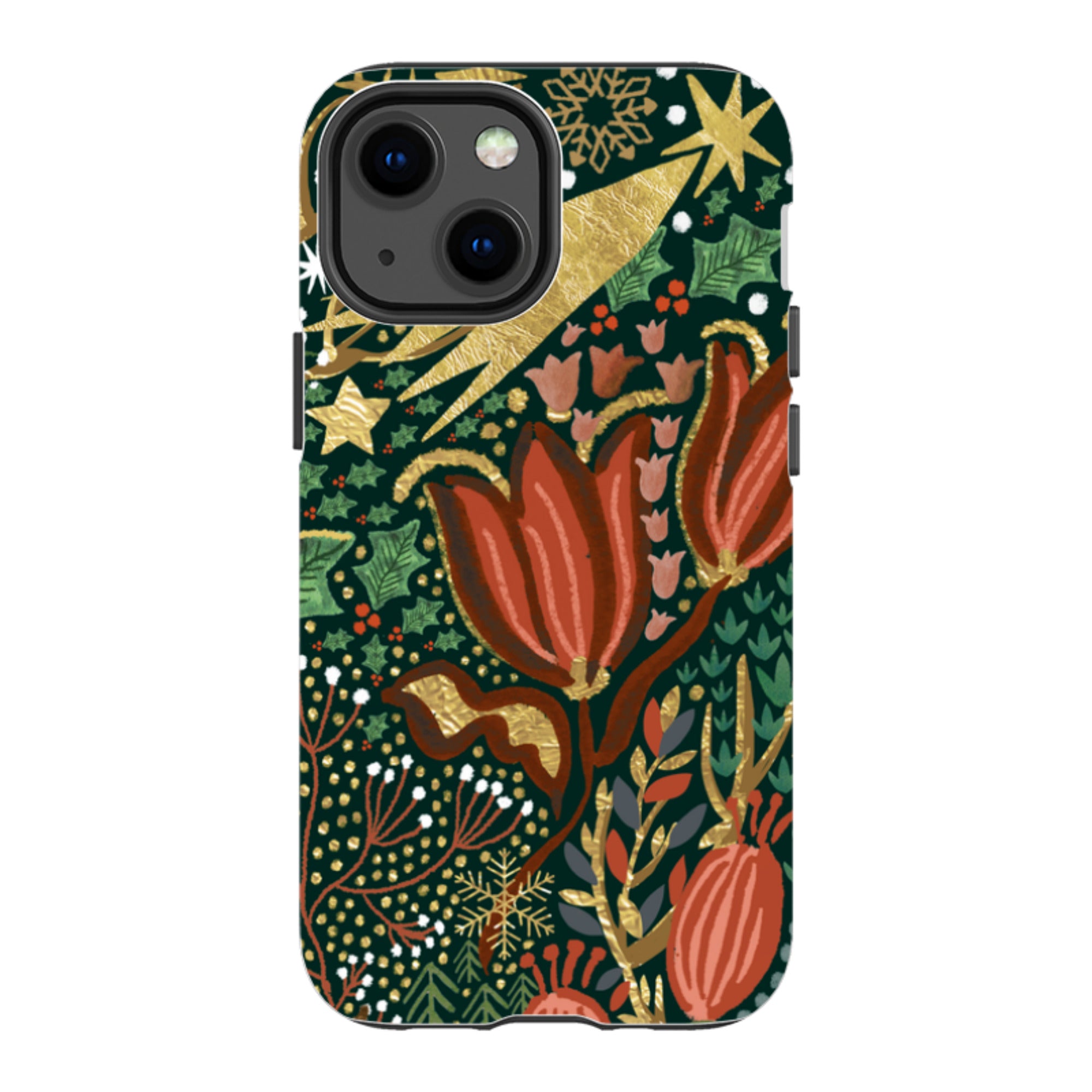 iPhone Tough Case - Winter Deer III By Emma Frances Grant