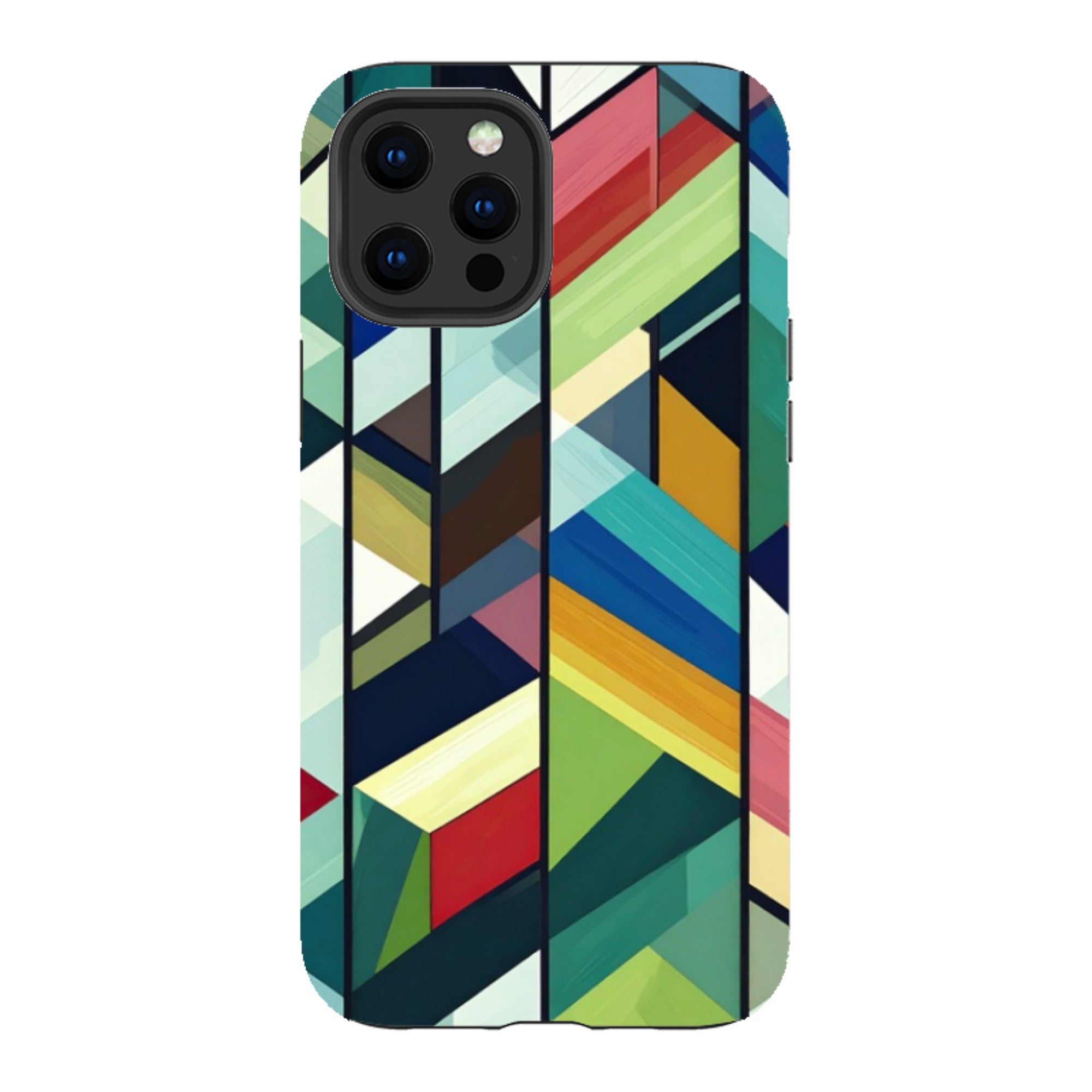 iPhone Tough Case - Technicolor Green