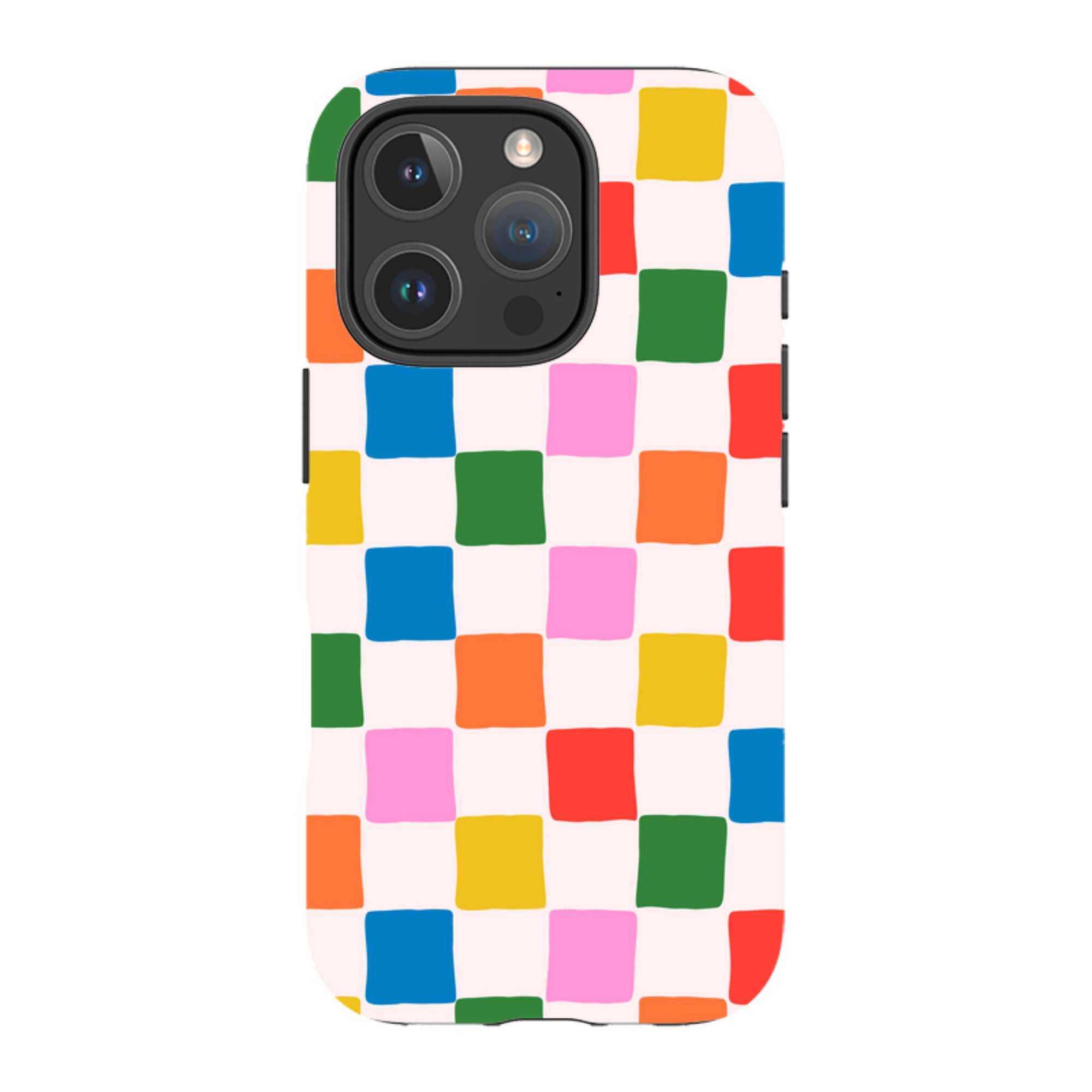 iPhone Tough Case -Multi Tiles