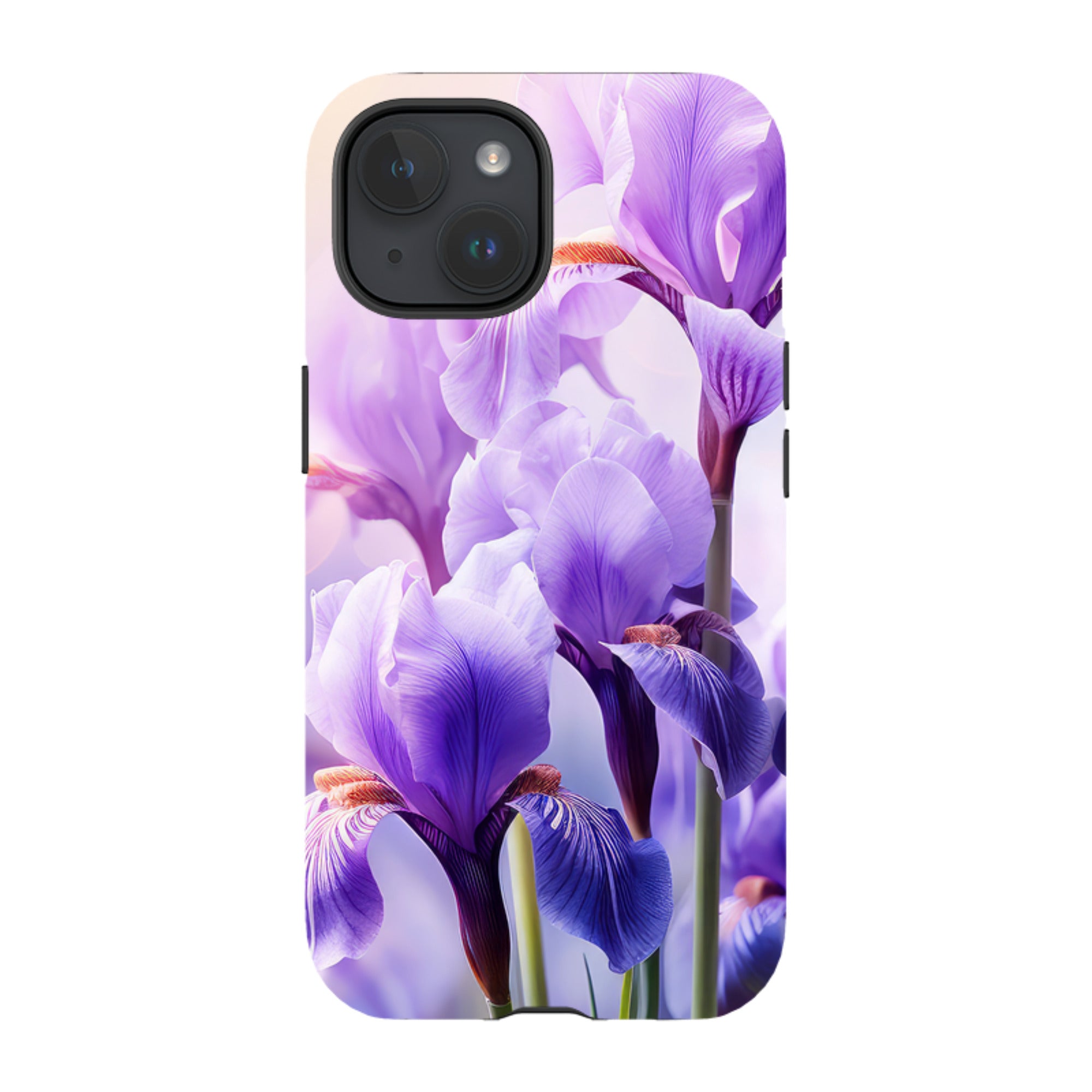iPhone Tough Case -Mauve Floral II
