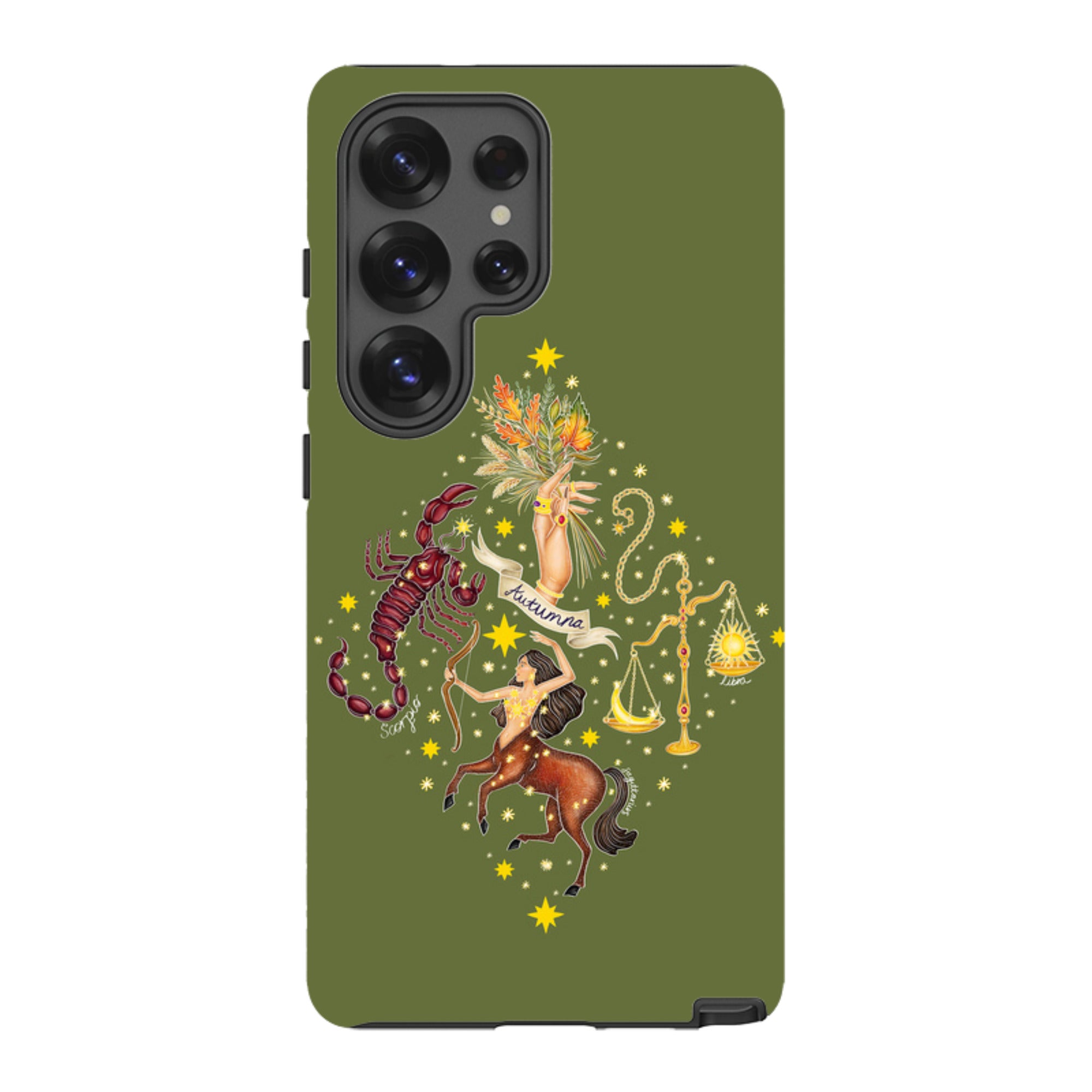 Samsung Tough Case - Autumn Zodiac By Catherine Rowe