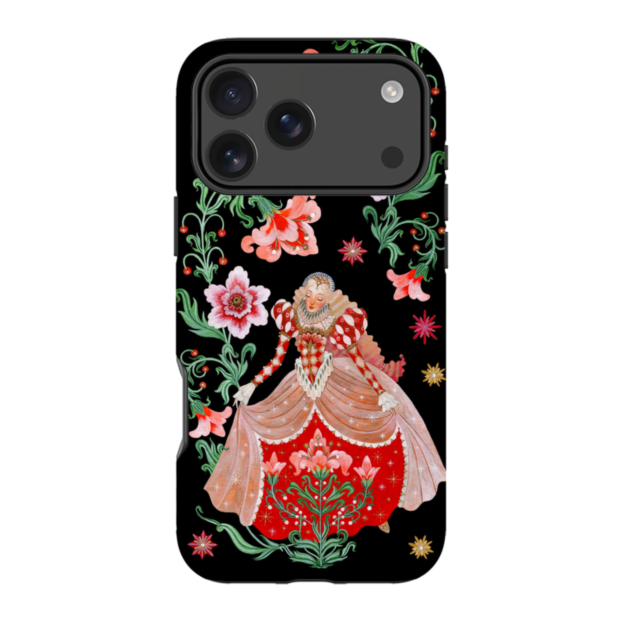 iPhone Tough  Case - Nine Ladies Dancing By Maria Matos