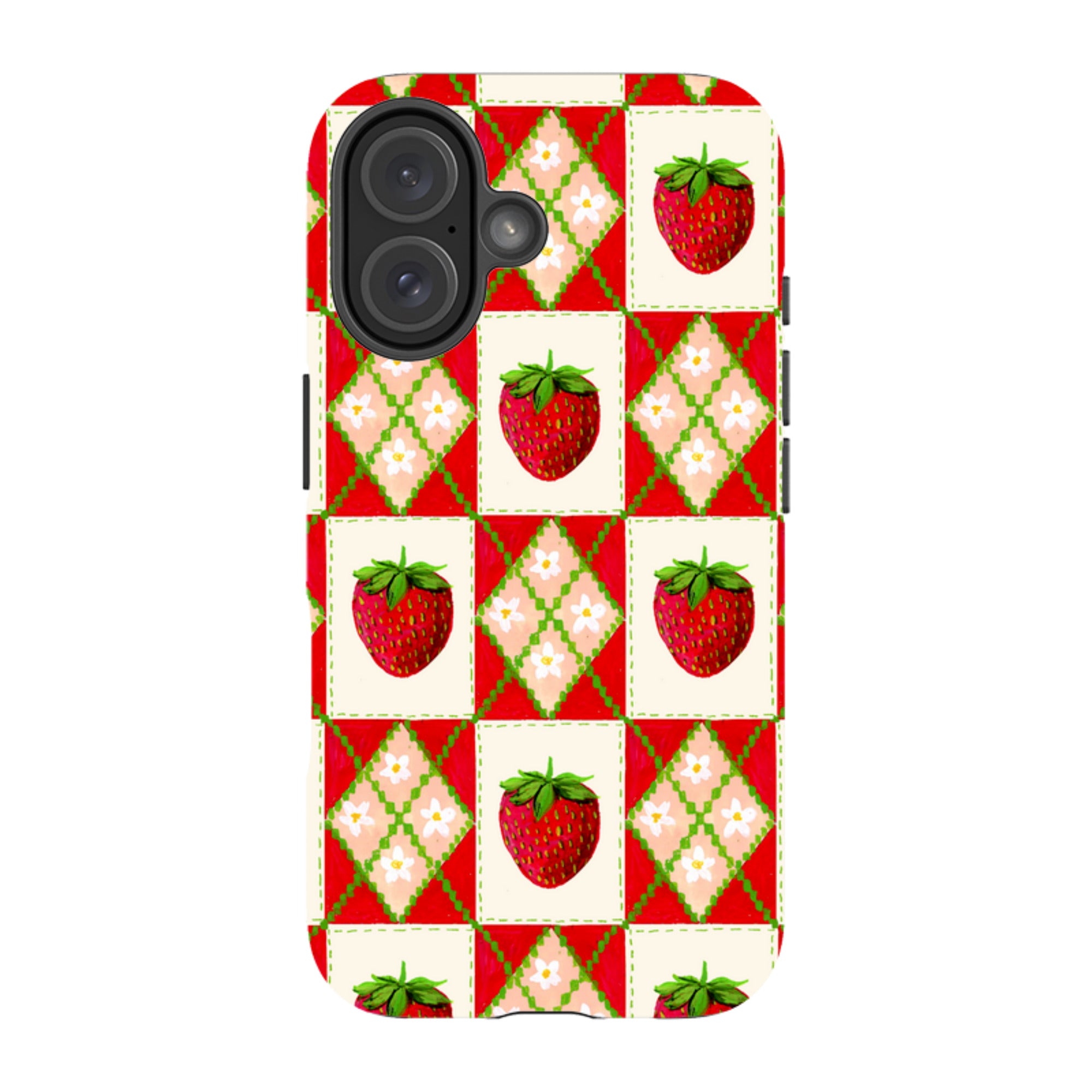 iPhone Case - Strawberries II By Abby Jacobs
