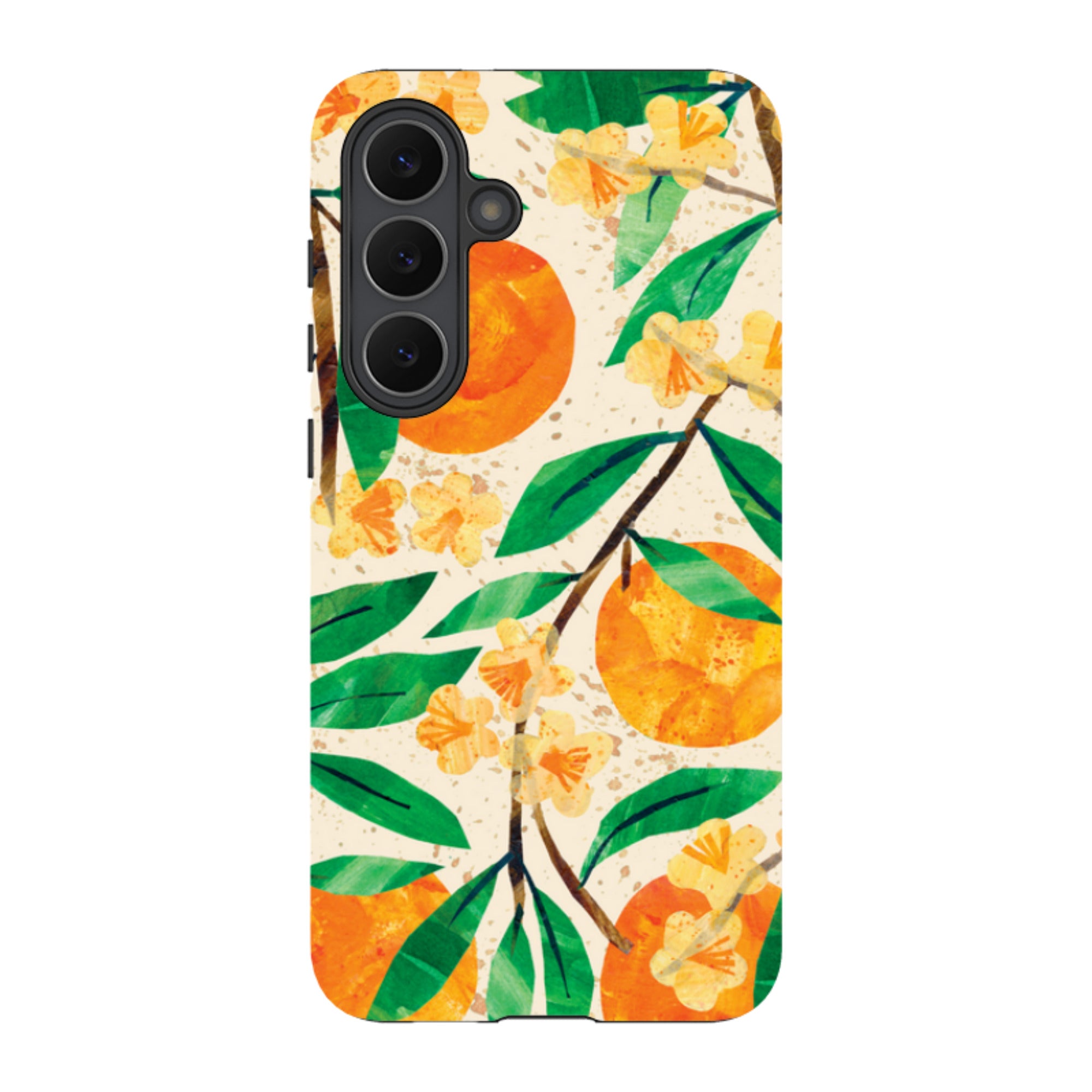 Samsung Tough  Case - Orange Blossom By Tracey English
