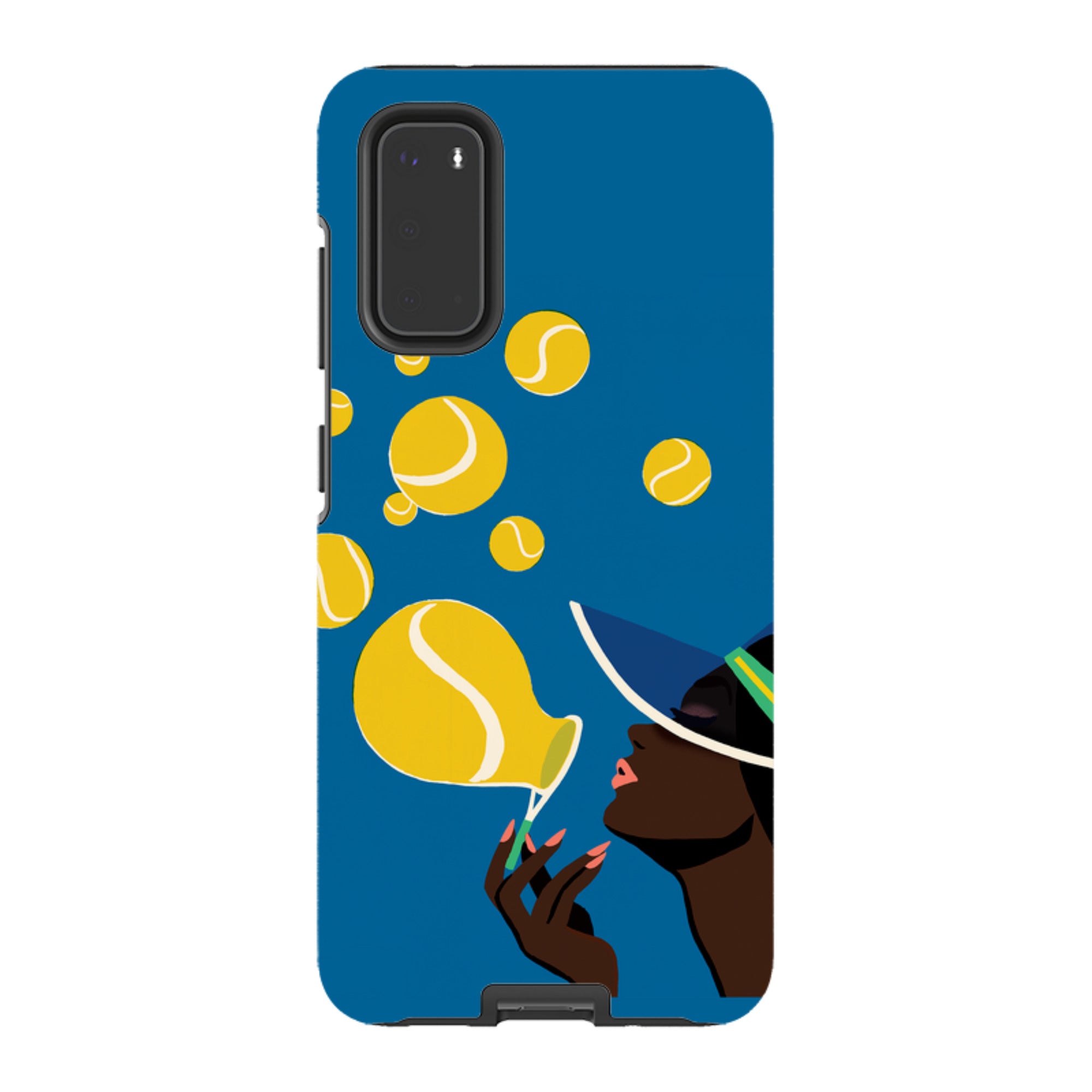 Samsung Tough Case - Court Bubbles