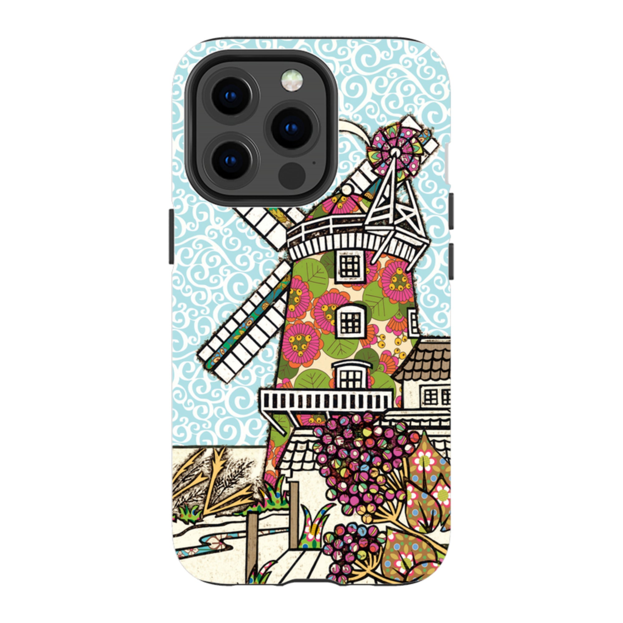 iPhone Tough Case - Cley Windmill By Amelia Bowman