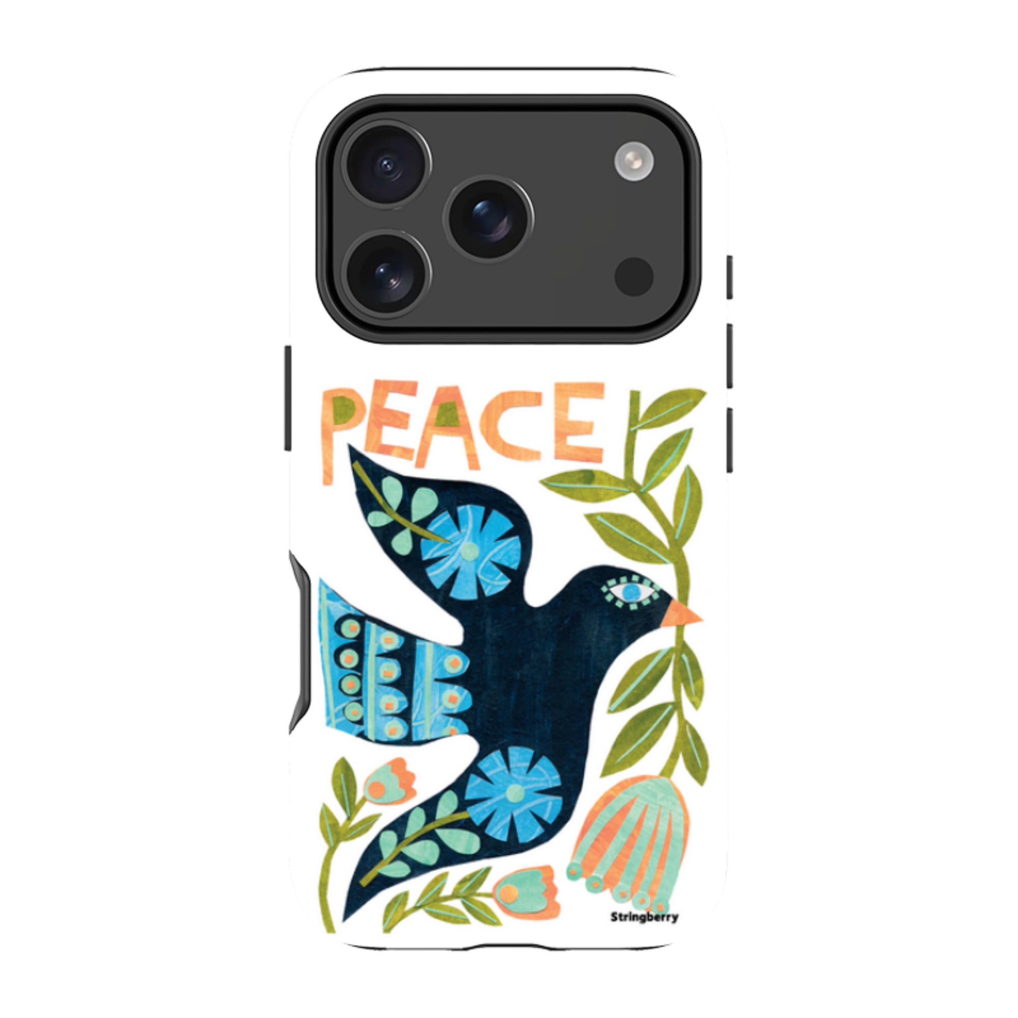 iPhone Tough Case - Peace By Tracey English