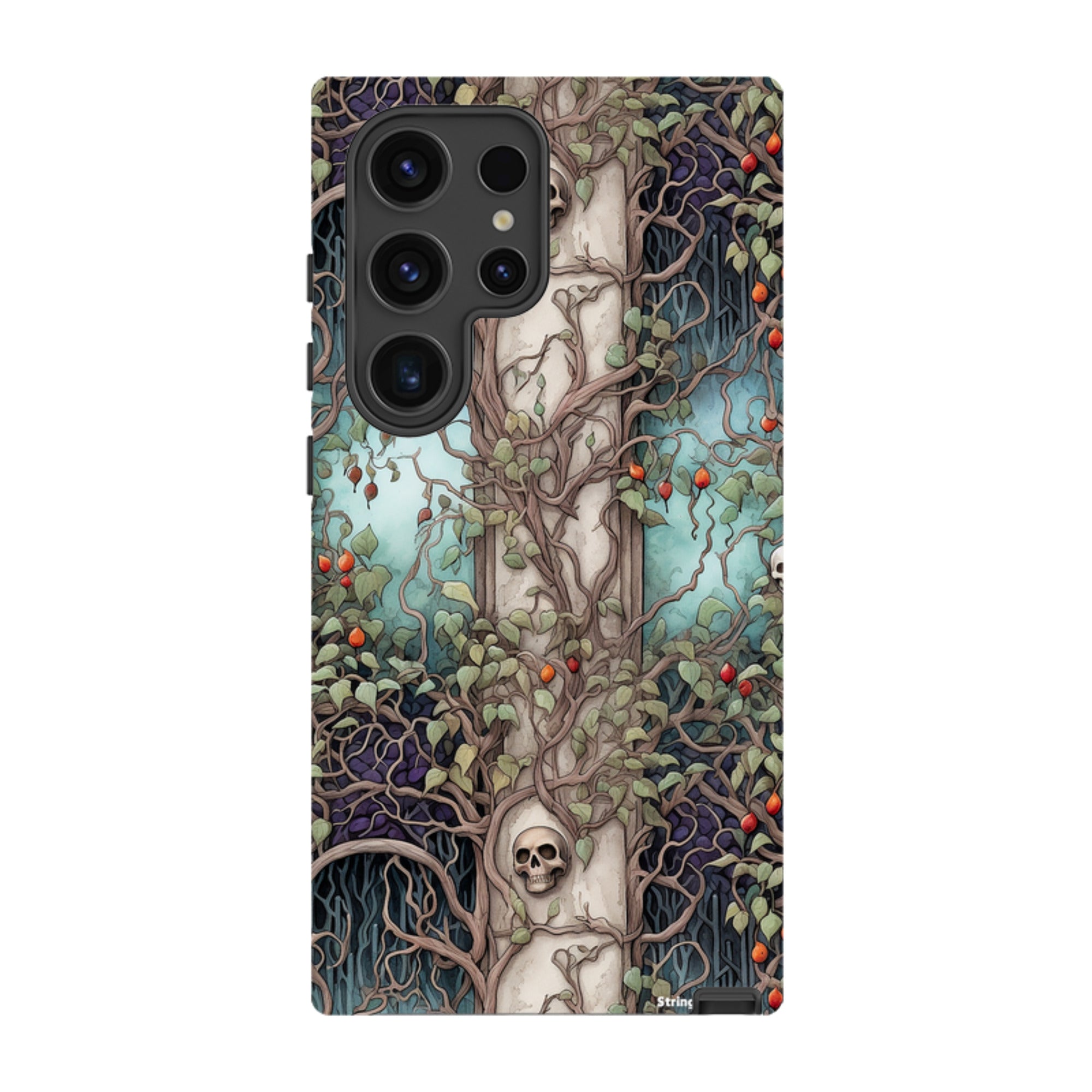 Samsung Tough Case - Skull Trees