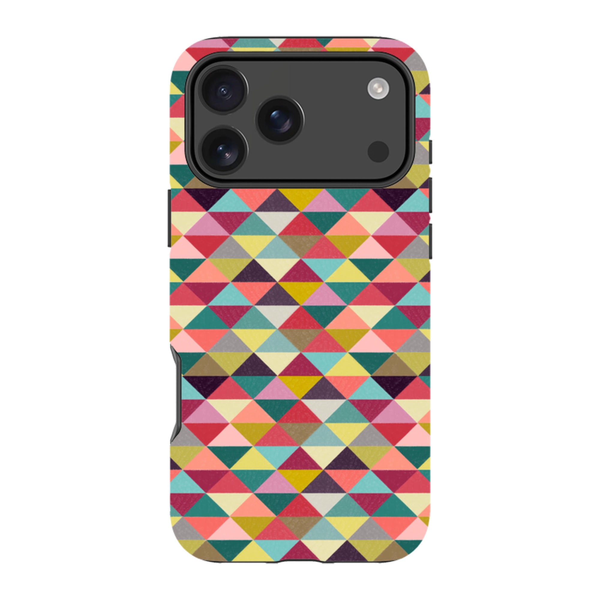 iPhone Tough Case - Triangle Geometric By Suzy Taylor