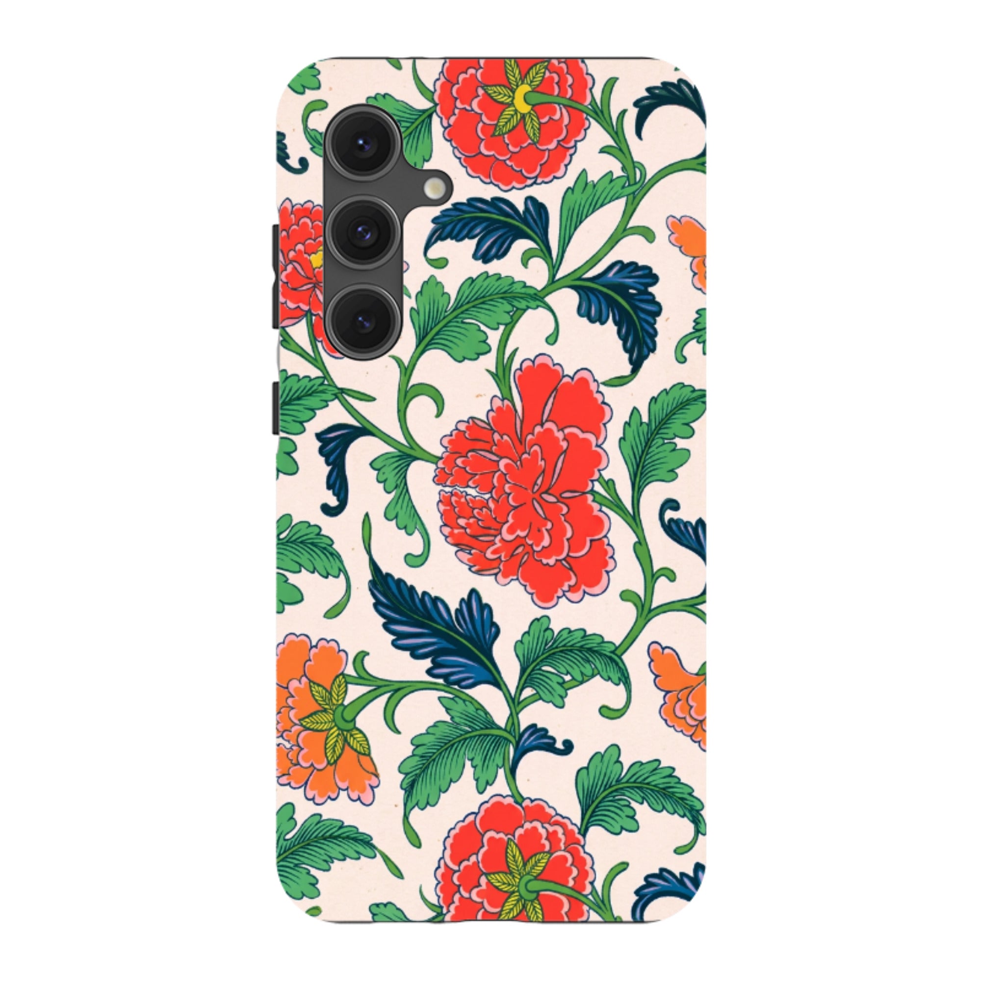 Samsung Tough Case - Vintage Peony Floral