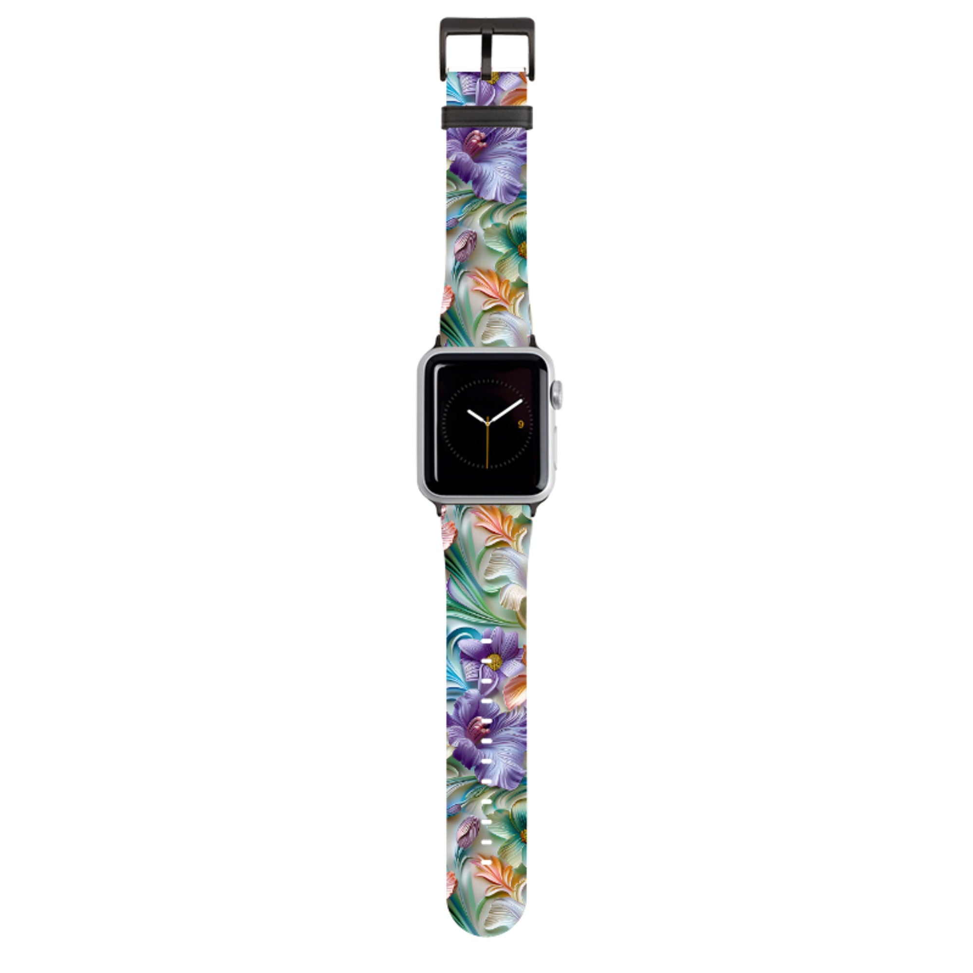 Neo Floral Apple Watch Strap