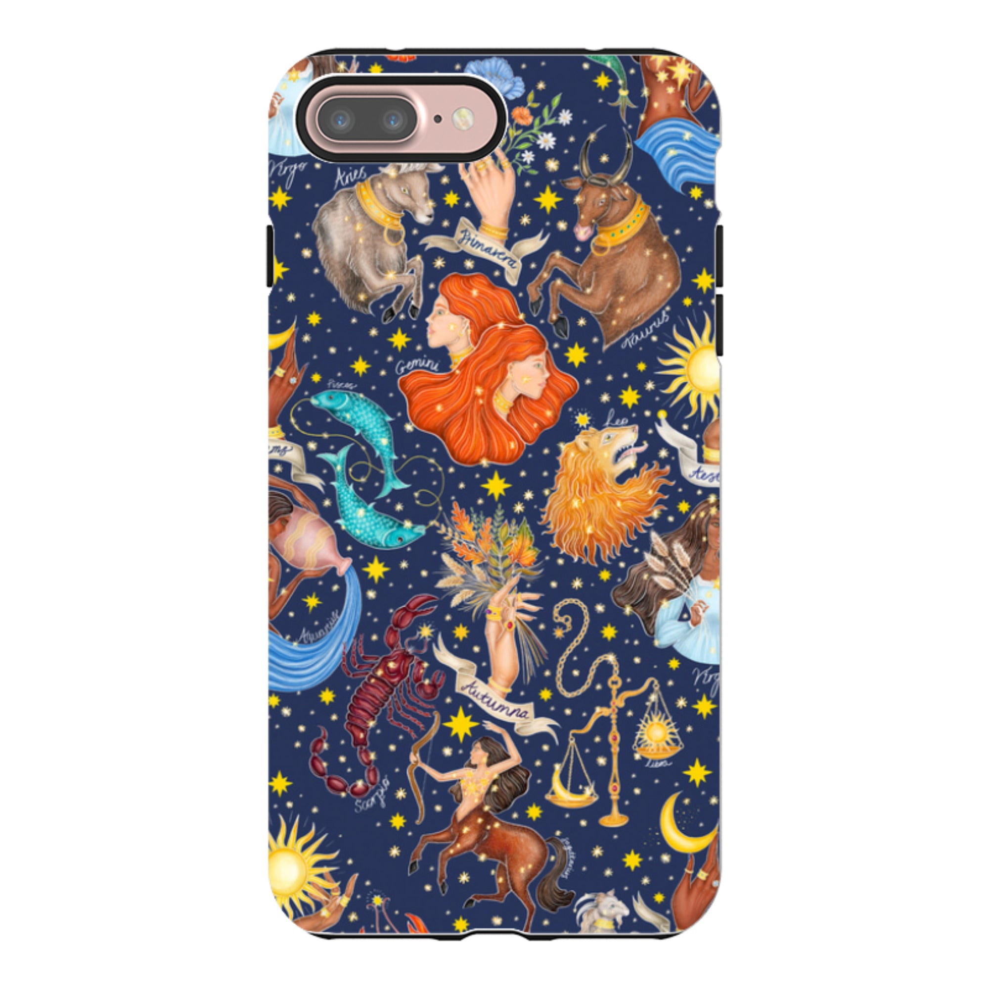 iPhone Tough Case - Zodiac Composite By Catherine Rowe