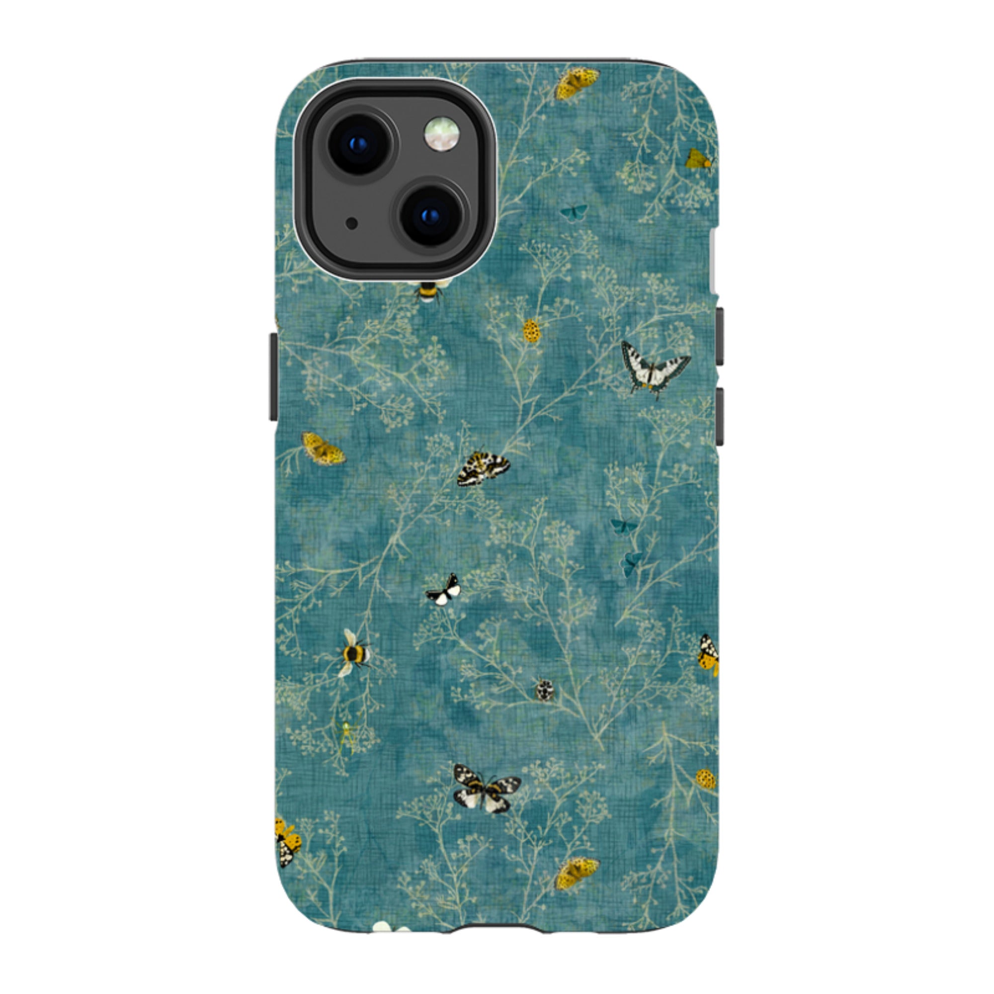 iPhone Tough Case - Chinoiserie Garden Soft Sage By Katherine Quinn