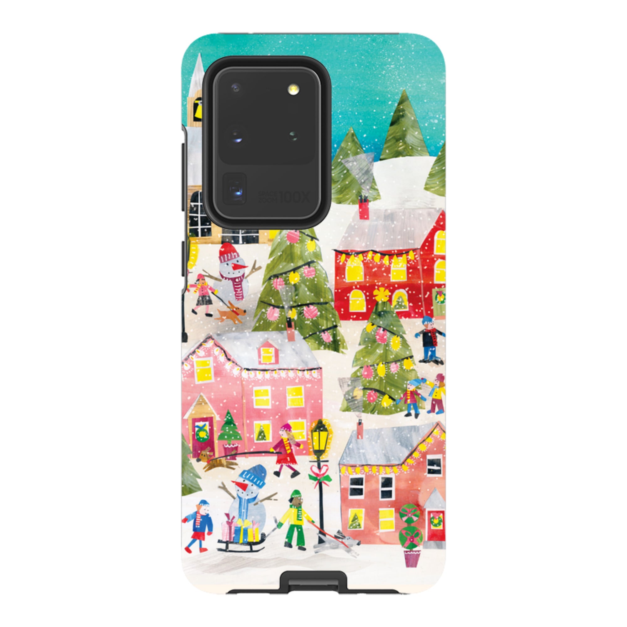 Samsung Tough Case - Winter Village By Tracey English