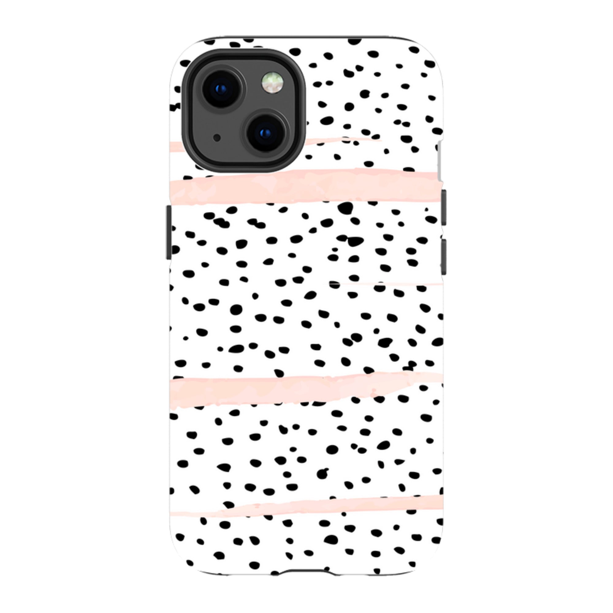 iPhone Tough Case - Dots And Blush