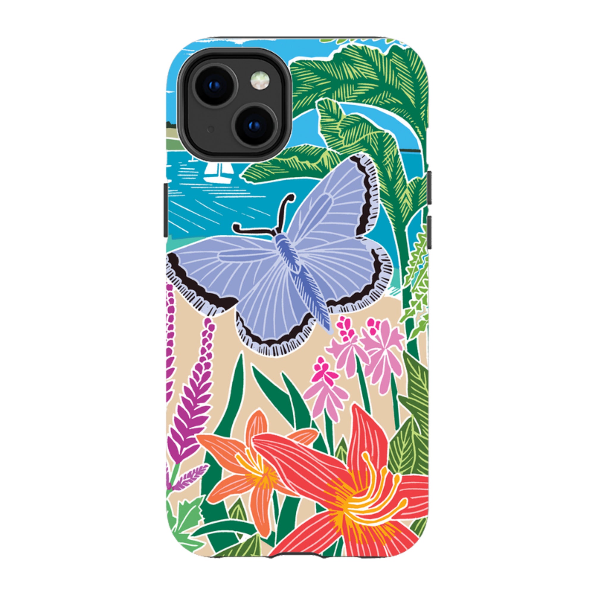 iPhone Tough Case - Trebah Garden By Kate Heiss