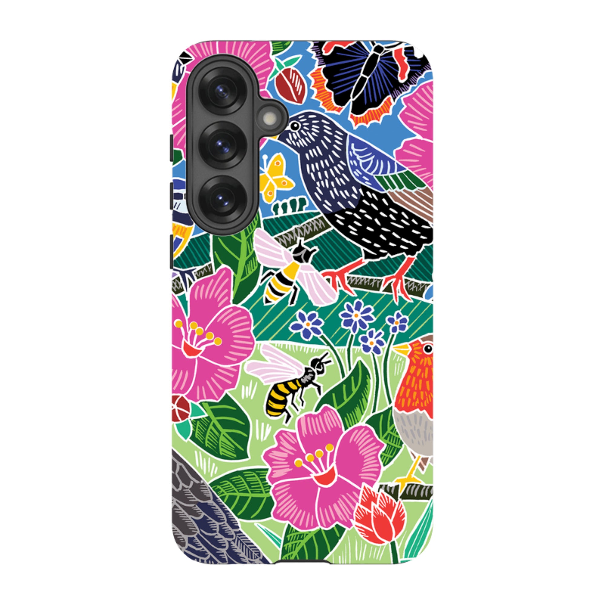Samsung Tough Case - Garden Bird Jigsaw A By Kate Heiss