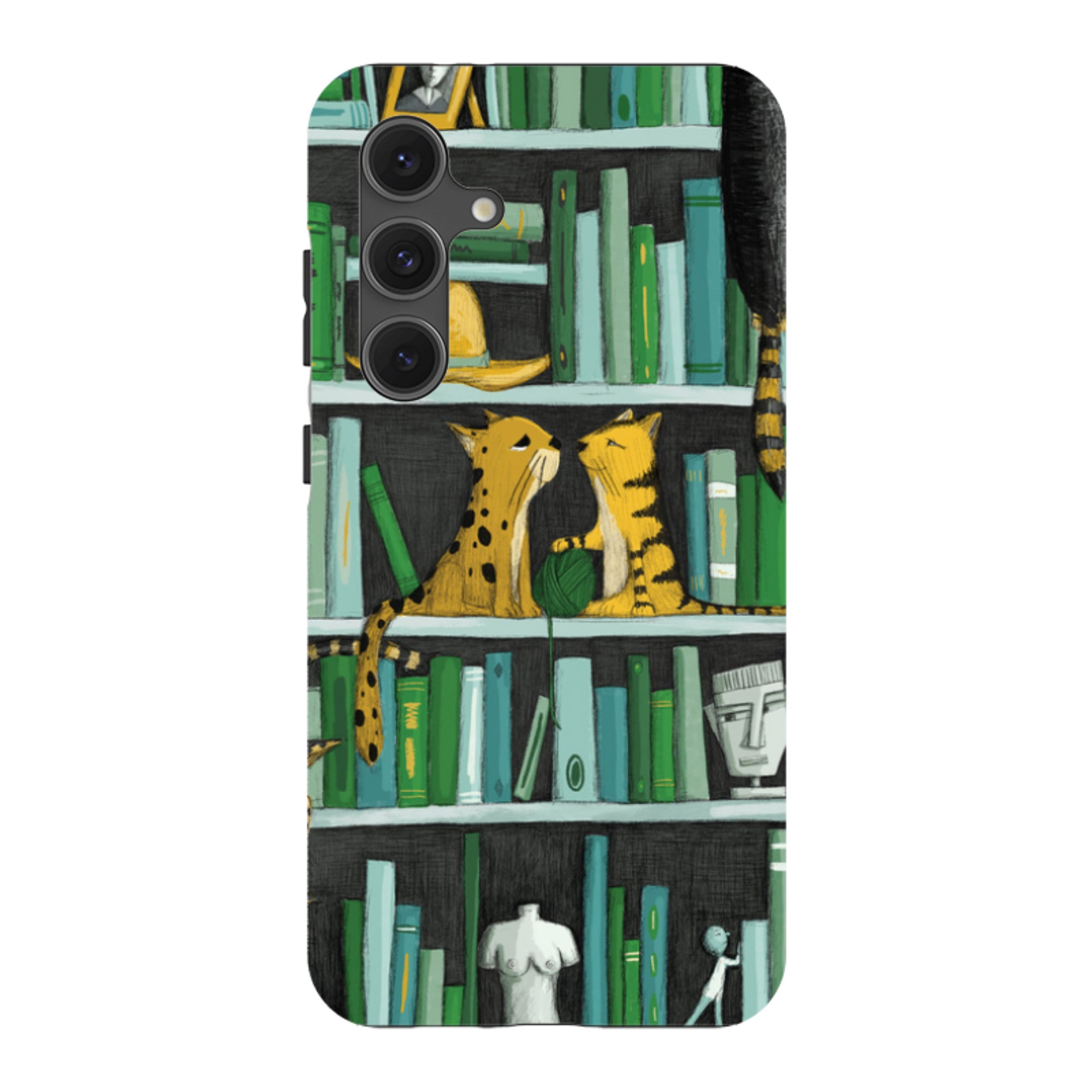 Samsung Tough Case - Library Friends By Maja Lindberg
