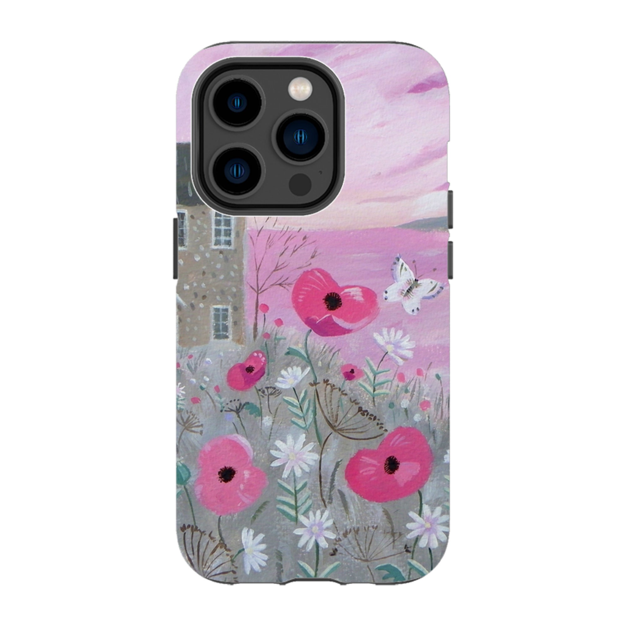 iPhone MagSafe Tough Case - Seaside Flowers By Mary Stubberfield