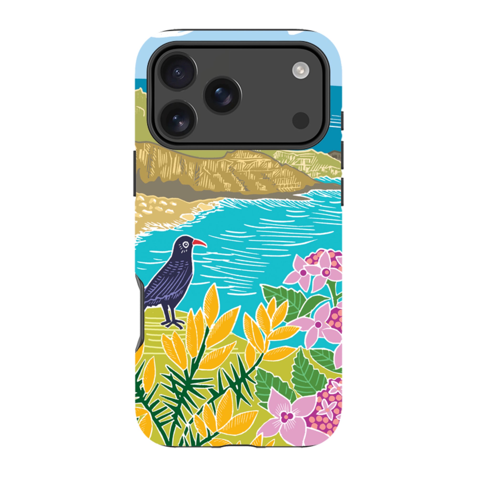 iPhone Tough Case - Porthgwarra Walk By Kate Heiss