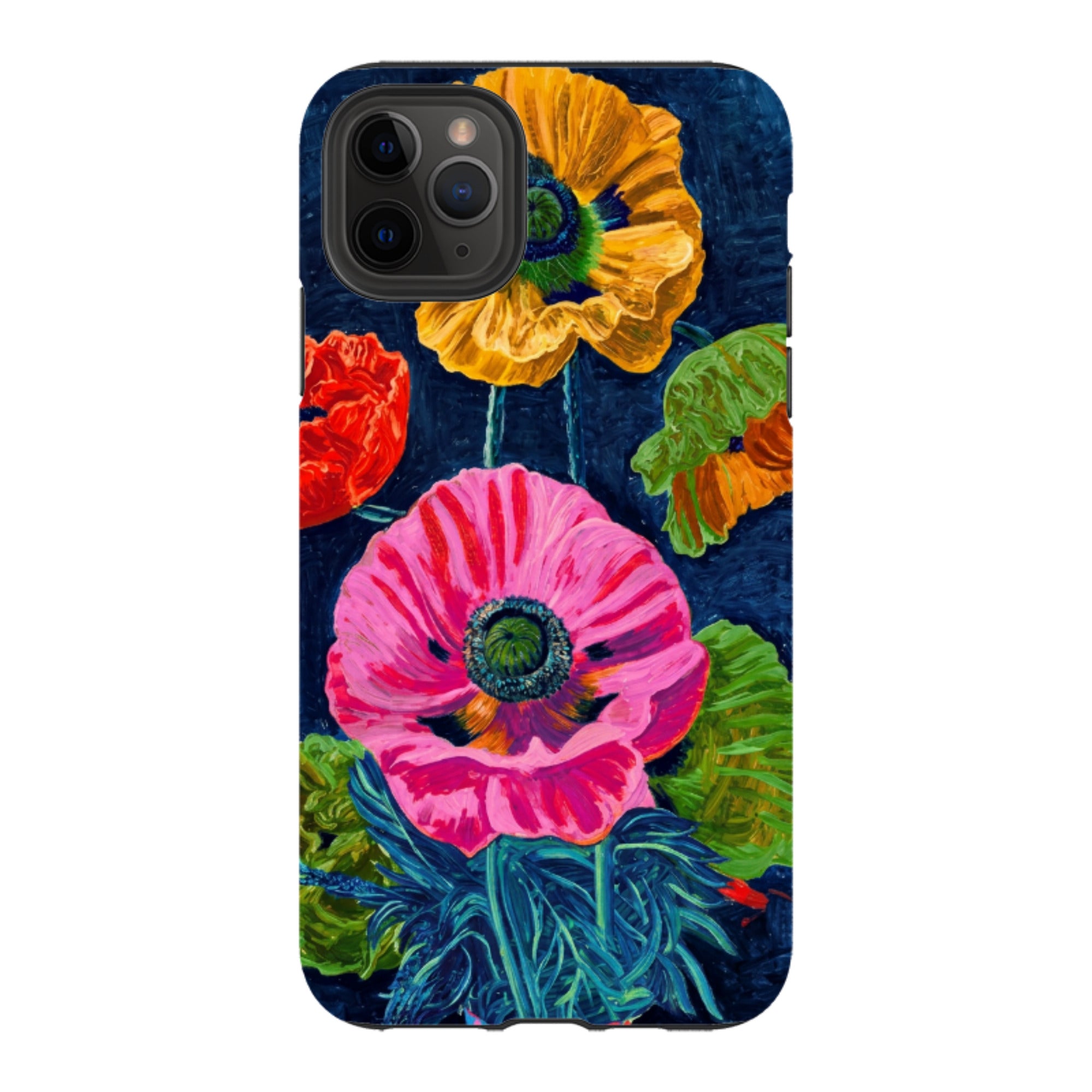 iPhone Tough Case - Kisling Poppy Blue