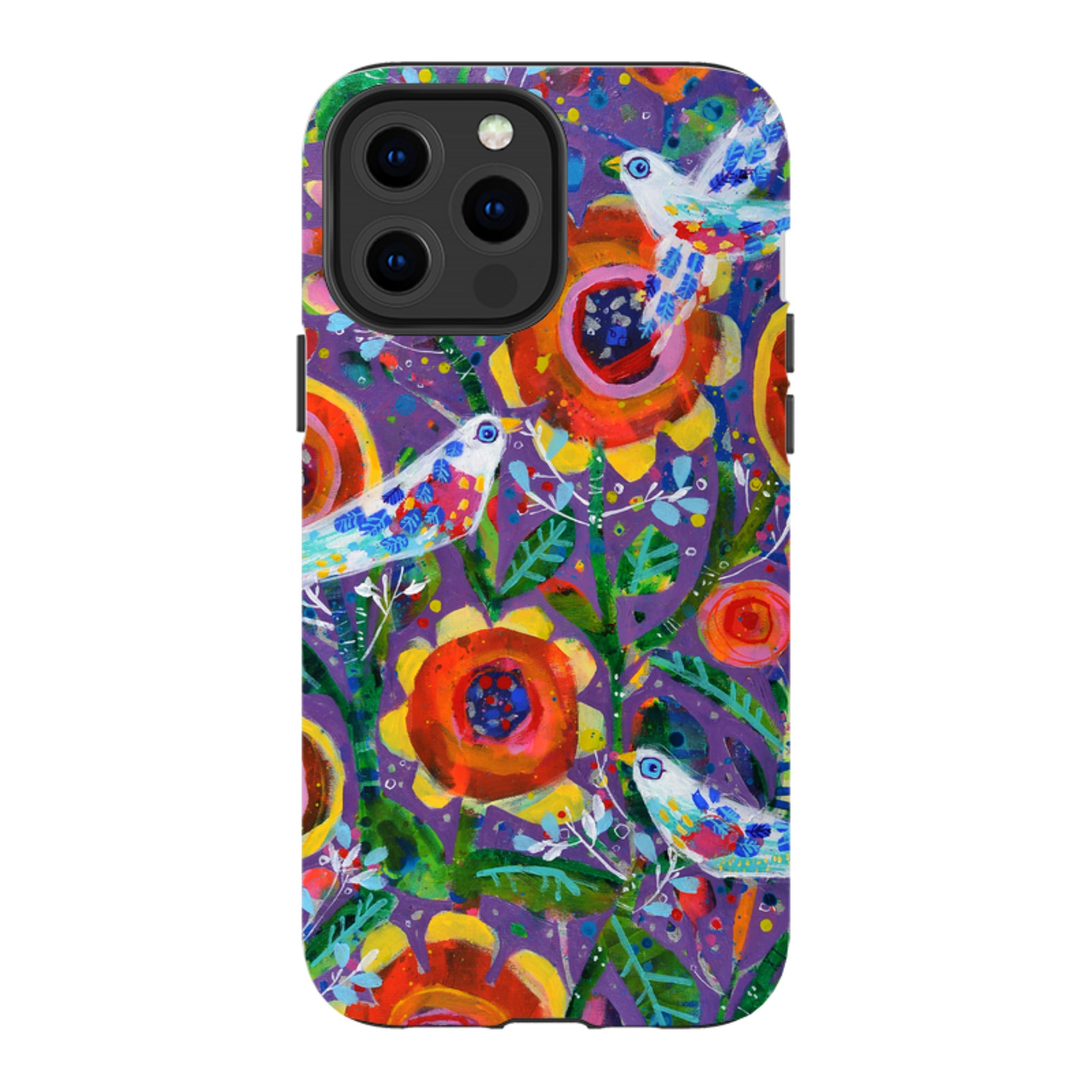iPhone Tough Case - Garden Party By Claire West