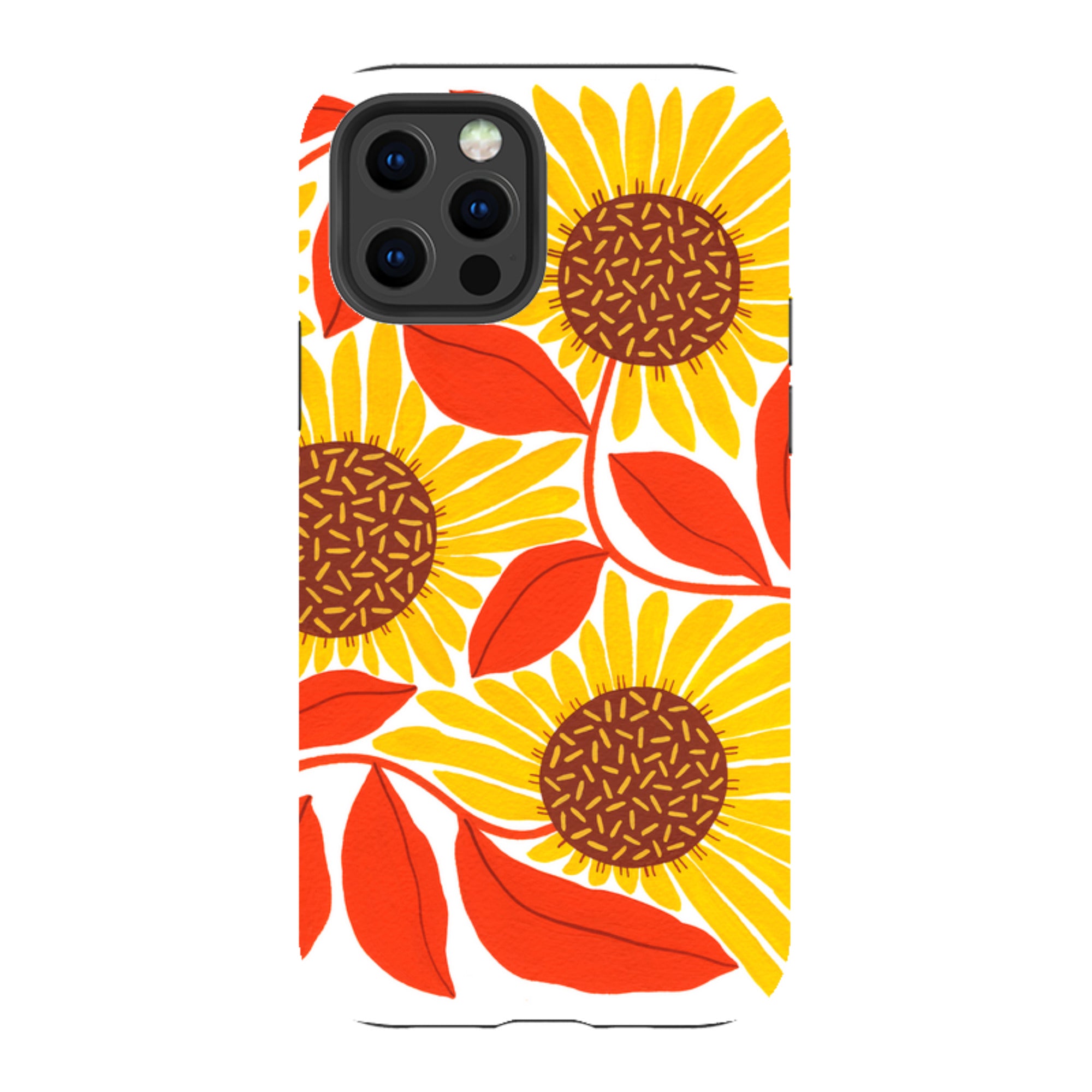 iPhone Tough Case - Sunflower By Madalina Andronic