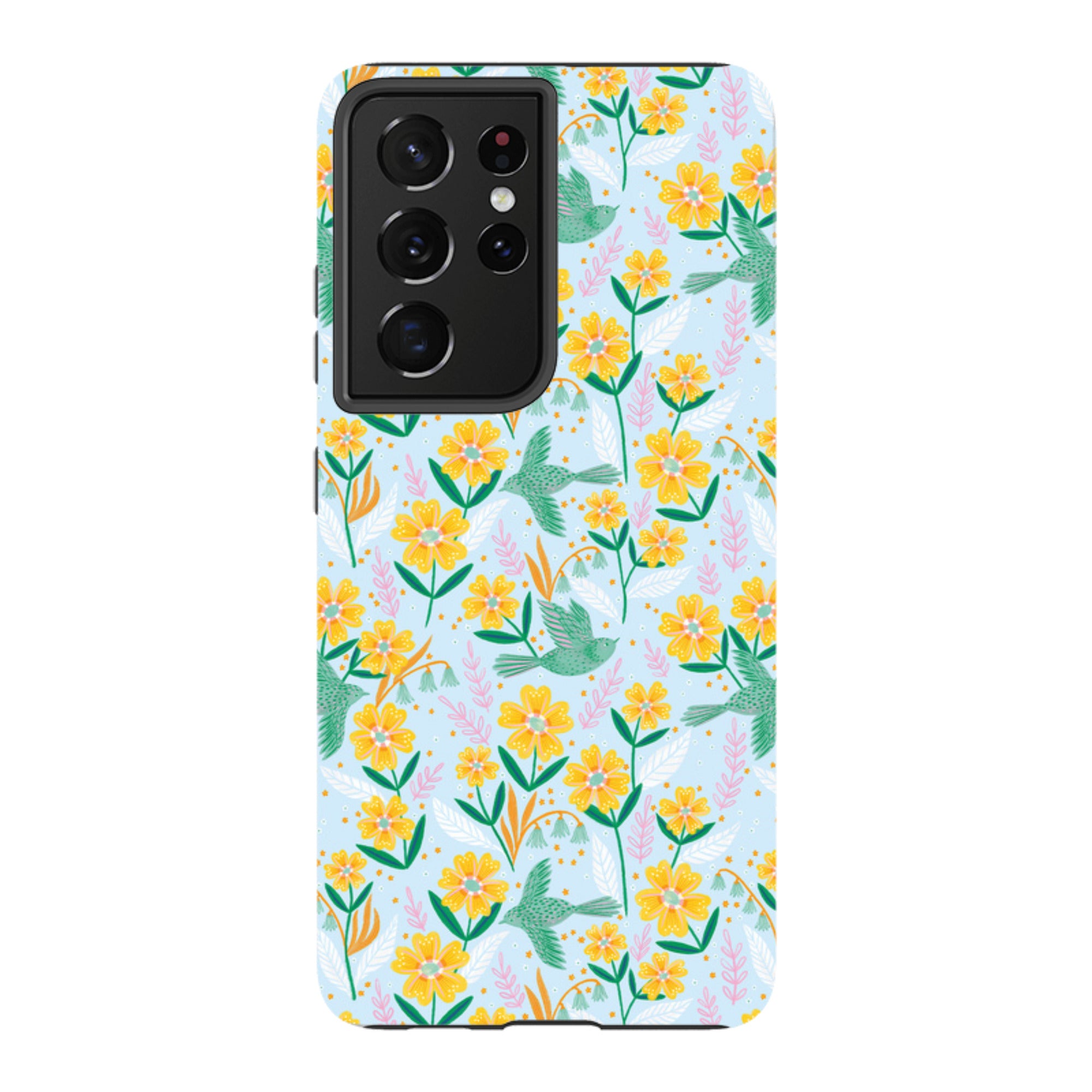 Samsung Tough Case - Sweet Birds Blue By Lee Foster Wilson