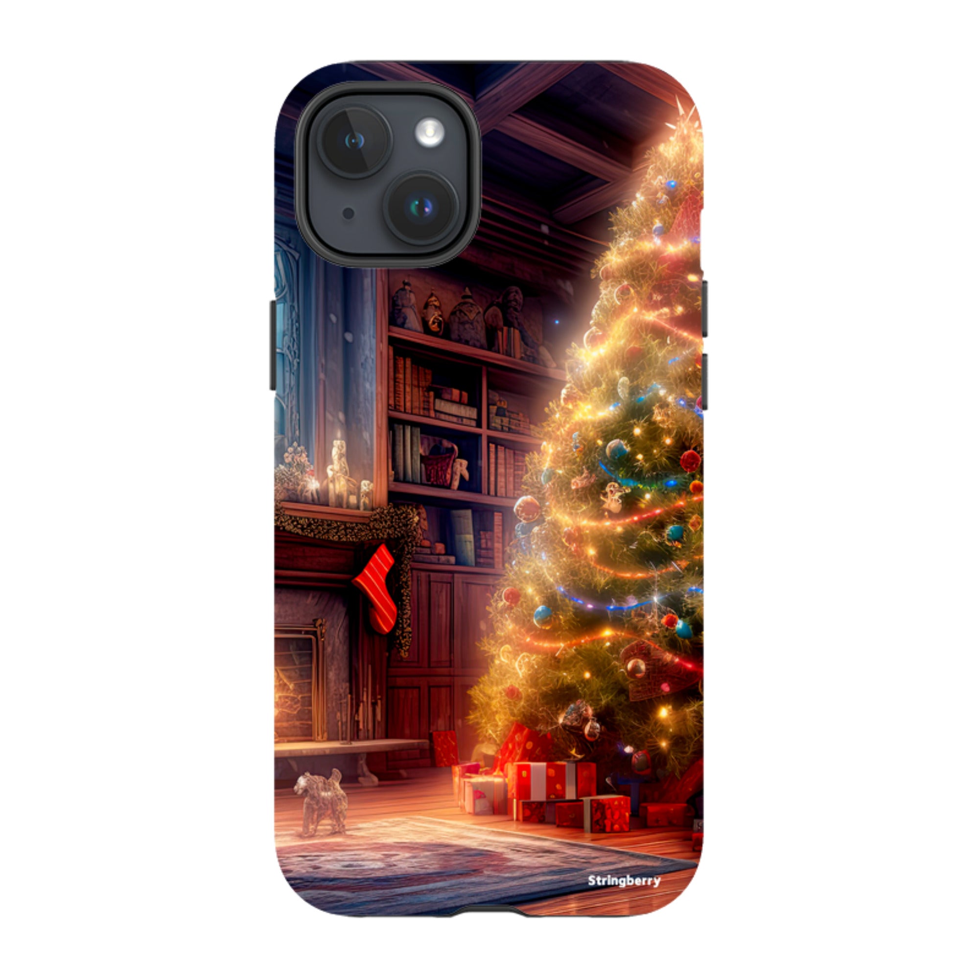 iPhone Tough Case - Holly Jolly Christmas II