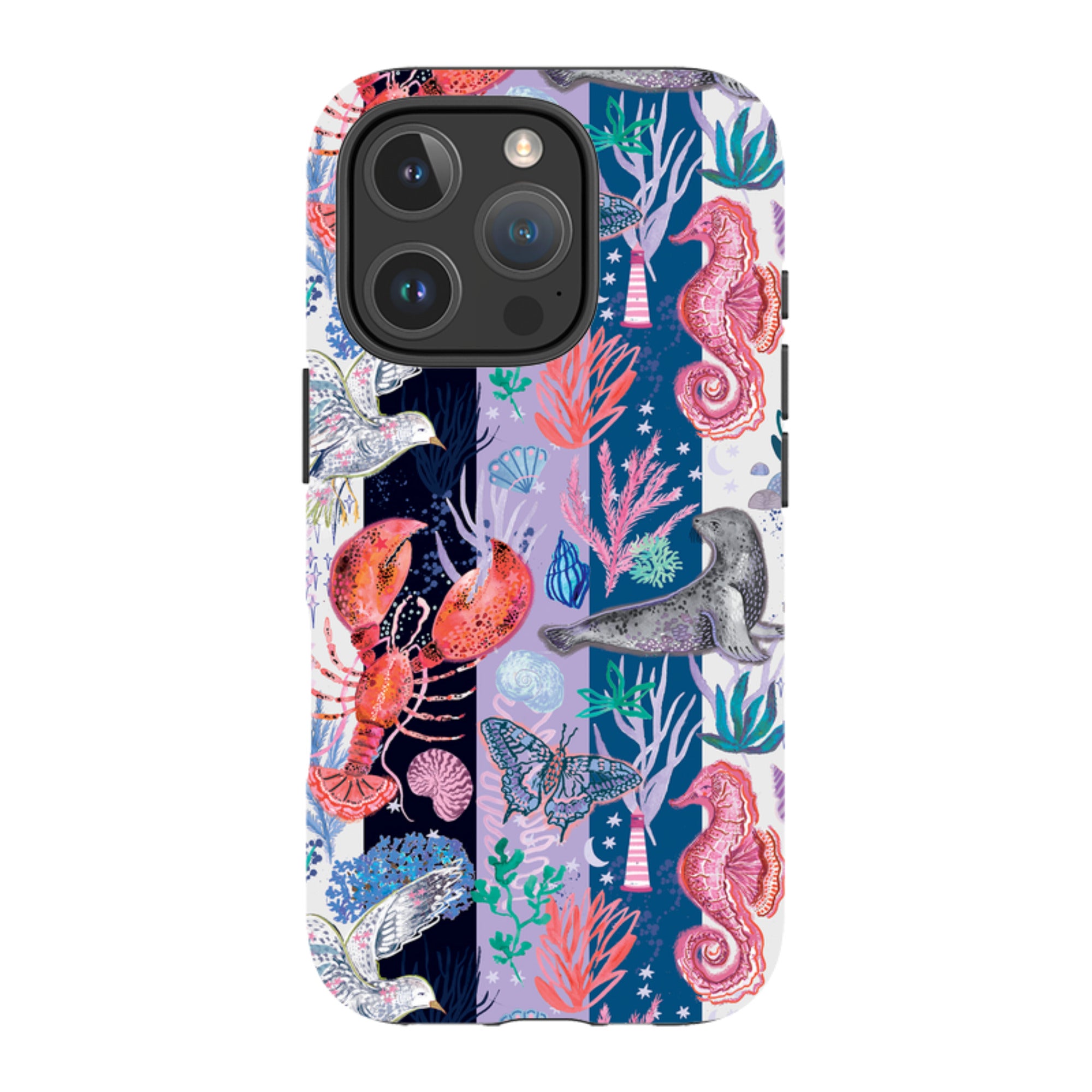 iPhone Case - Coastal Calling Stripe III By Emma Frances Grant