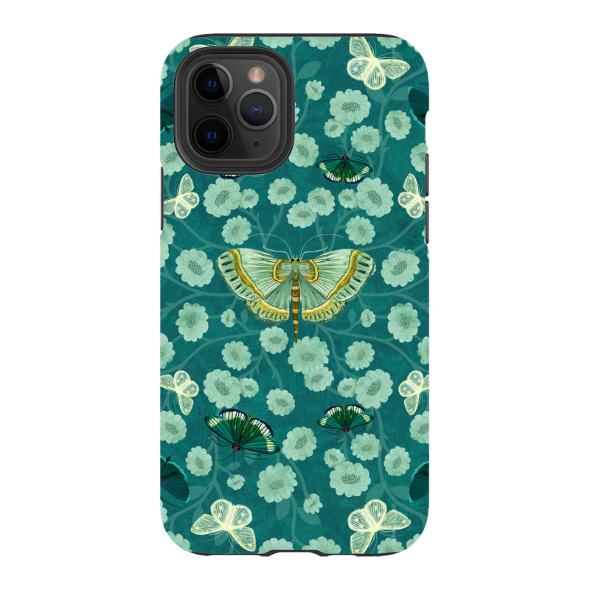 iPhone Tough Case - Medium Moth 2 By Katherine Quinn