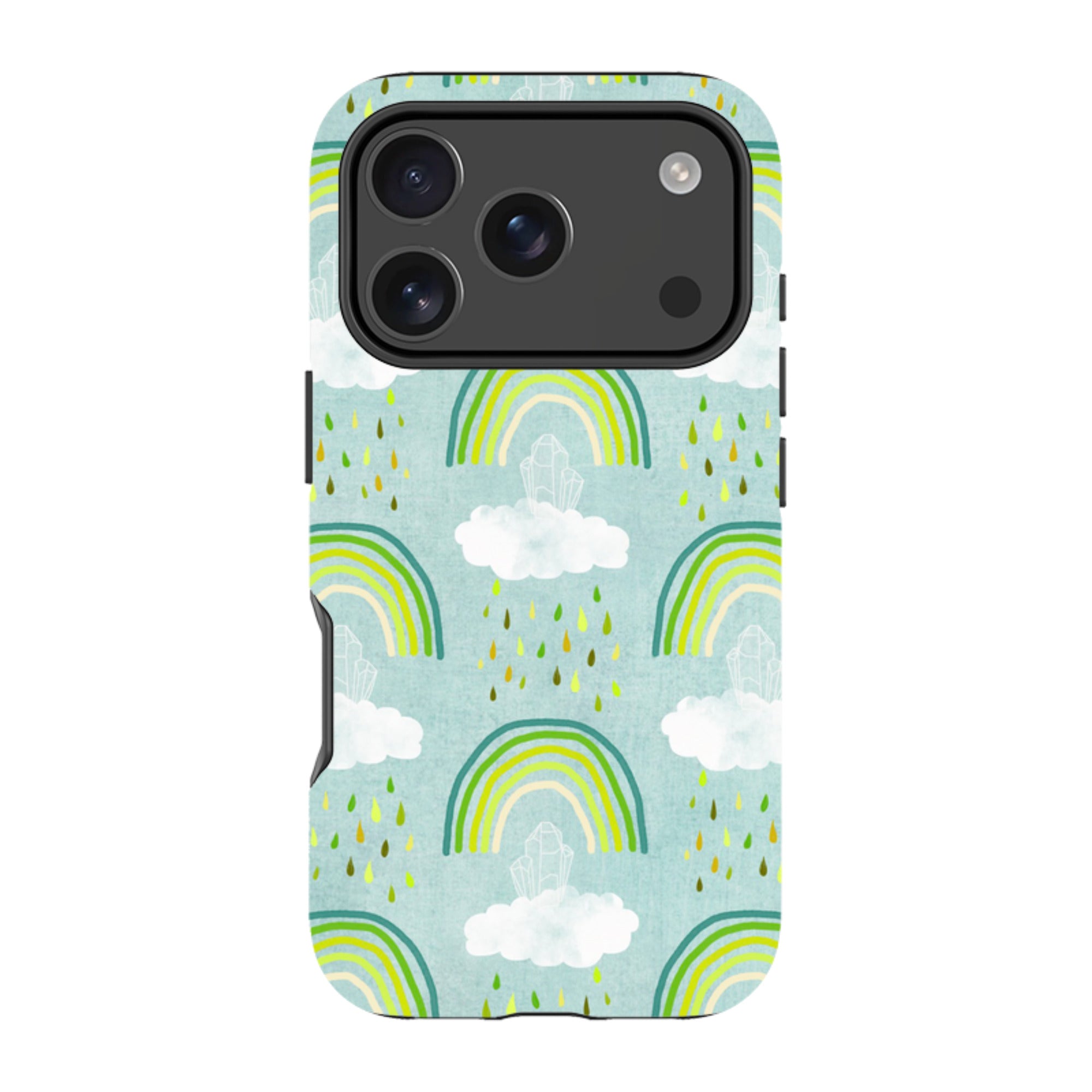 iPhone MagSafe Tough Case - Rainbows and Crystals By Katherine Quinn
