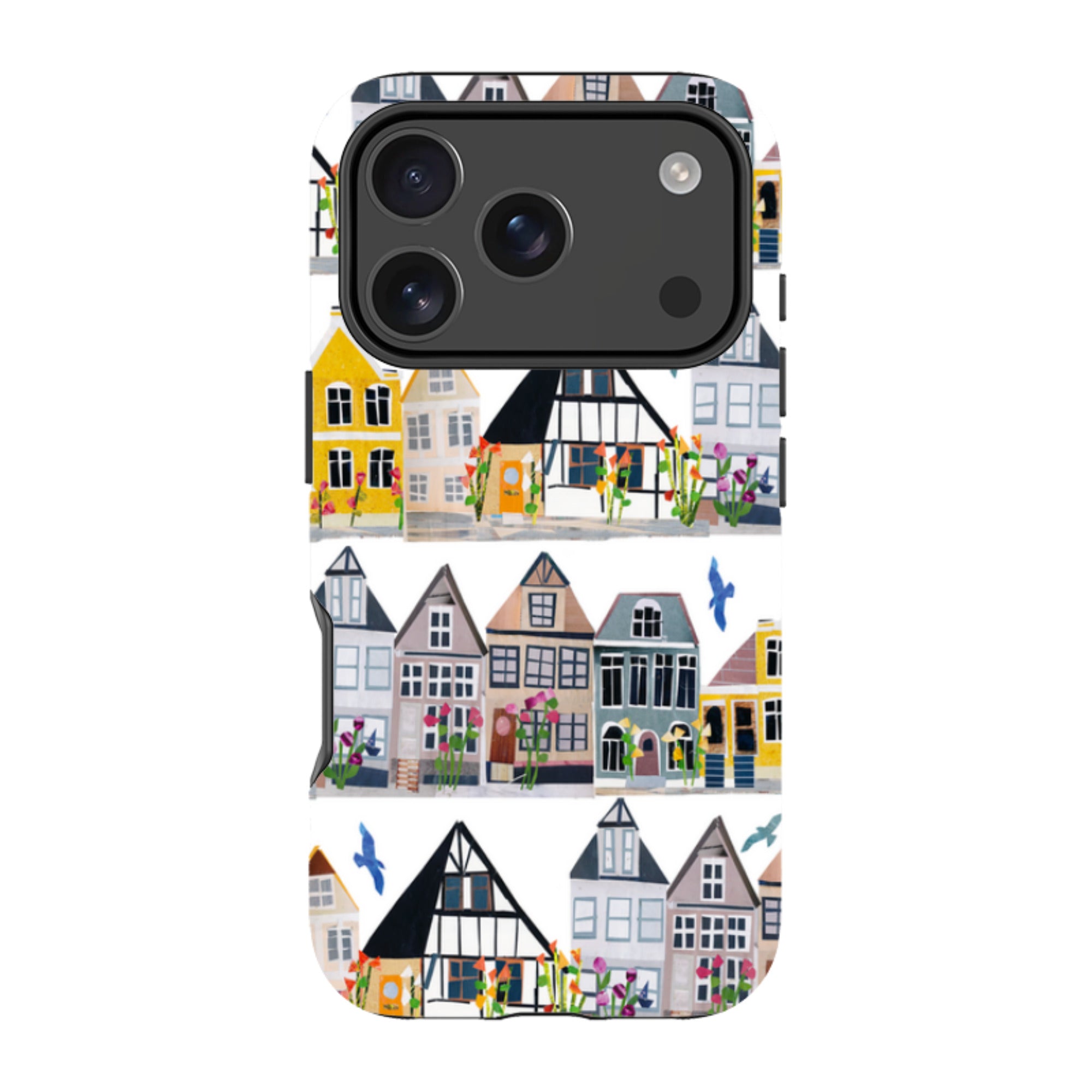 iPhone Tough Case - Danish Houses By Tracey English