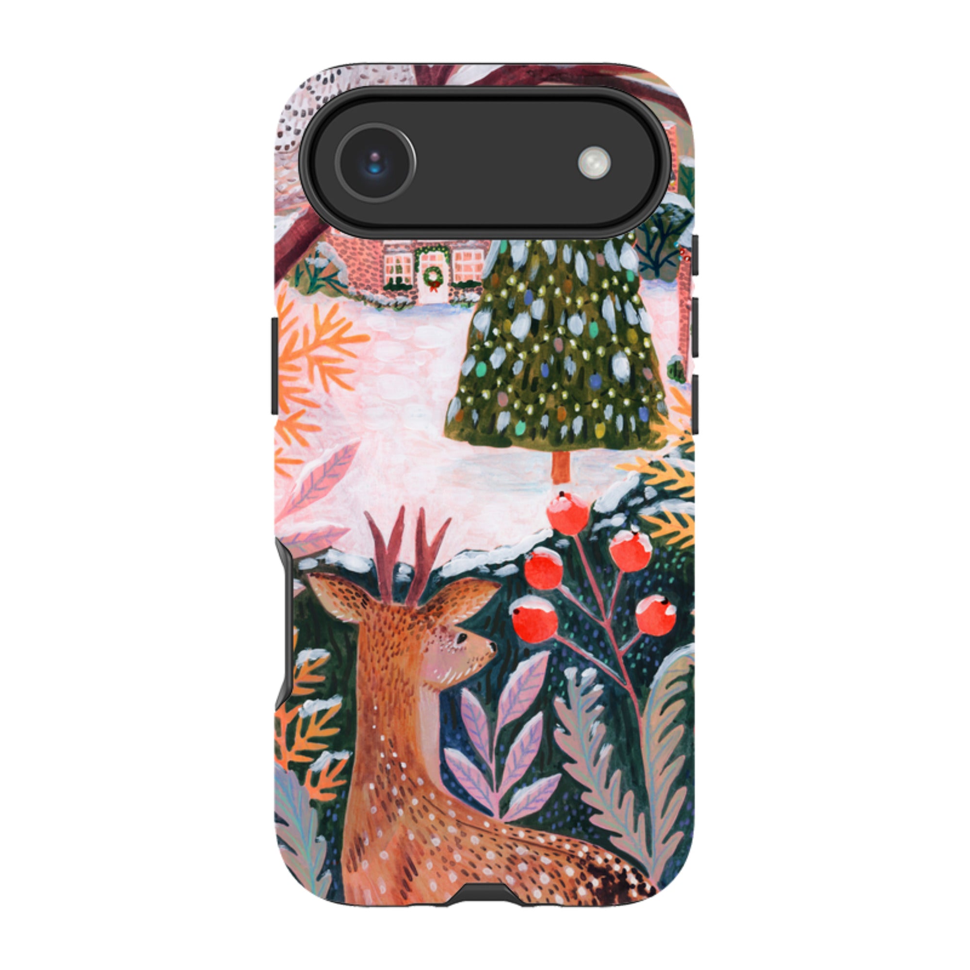 iPhone Tough Case - Deer By Lee Foster Wilson