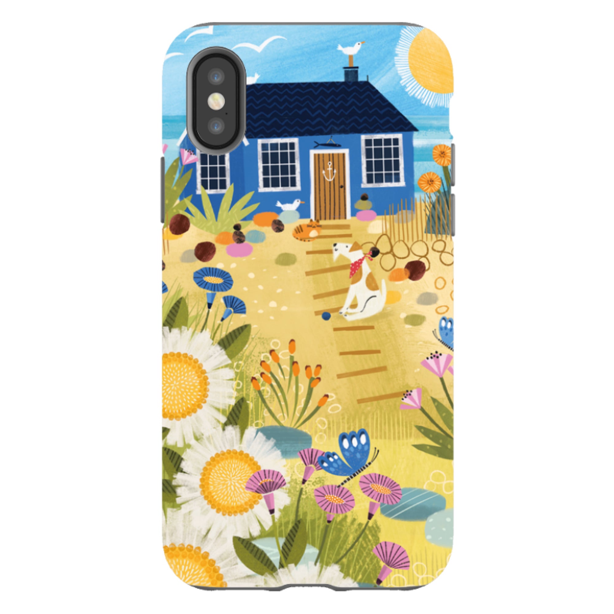 iPhone Case - Beach House By Ali Brookes