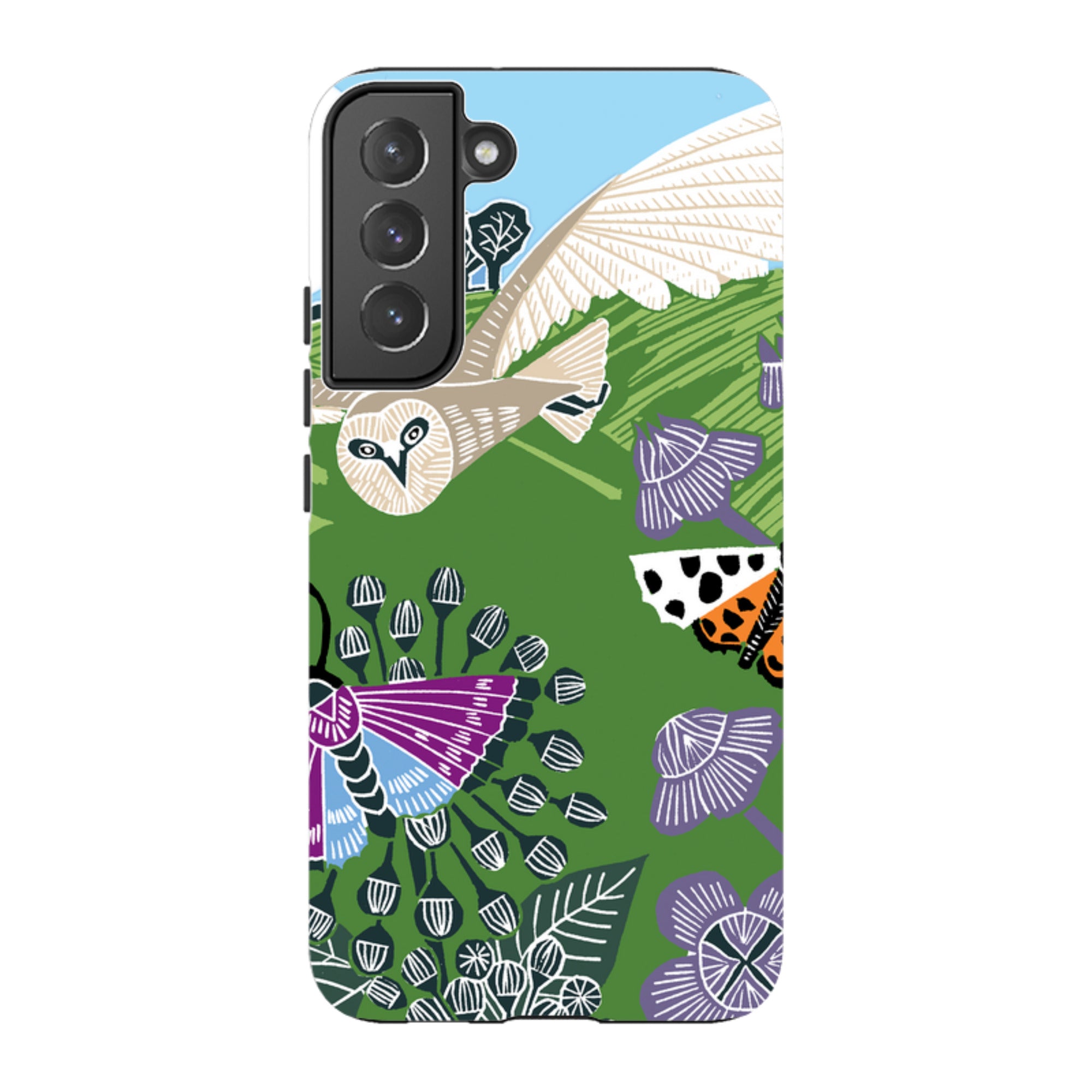 Samsung Tough Case - Morning Barn Owl By Kate Heiss