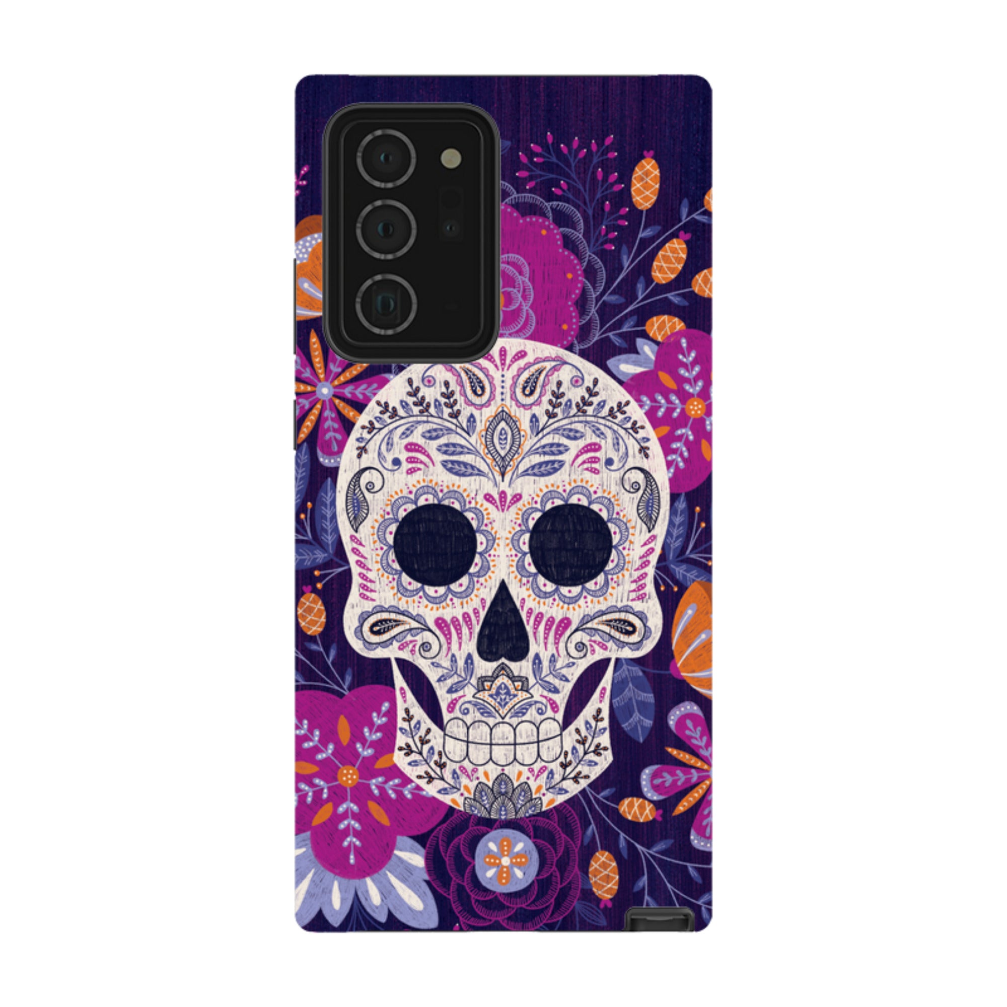 Samsung Tough Case - Sugar Skull By Jenny Zemanek