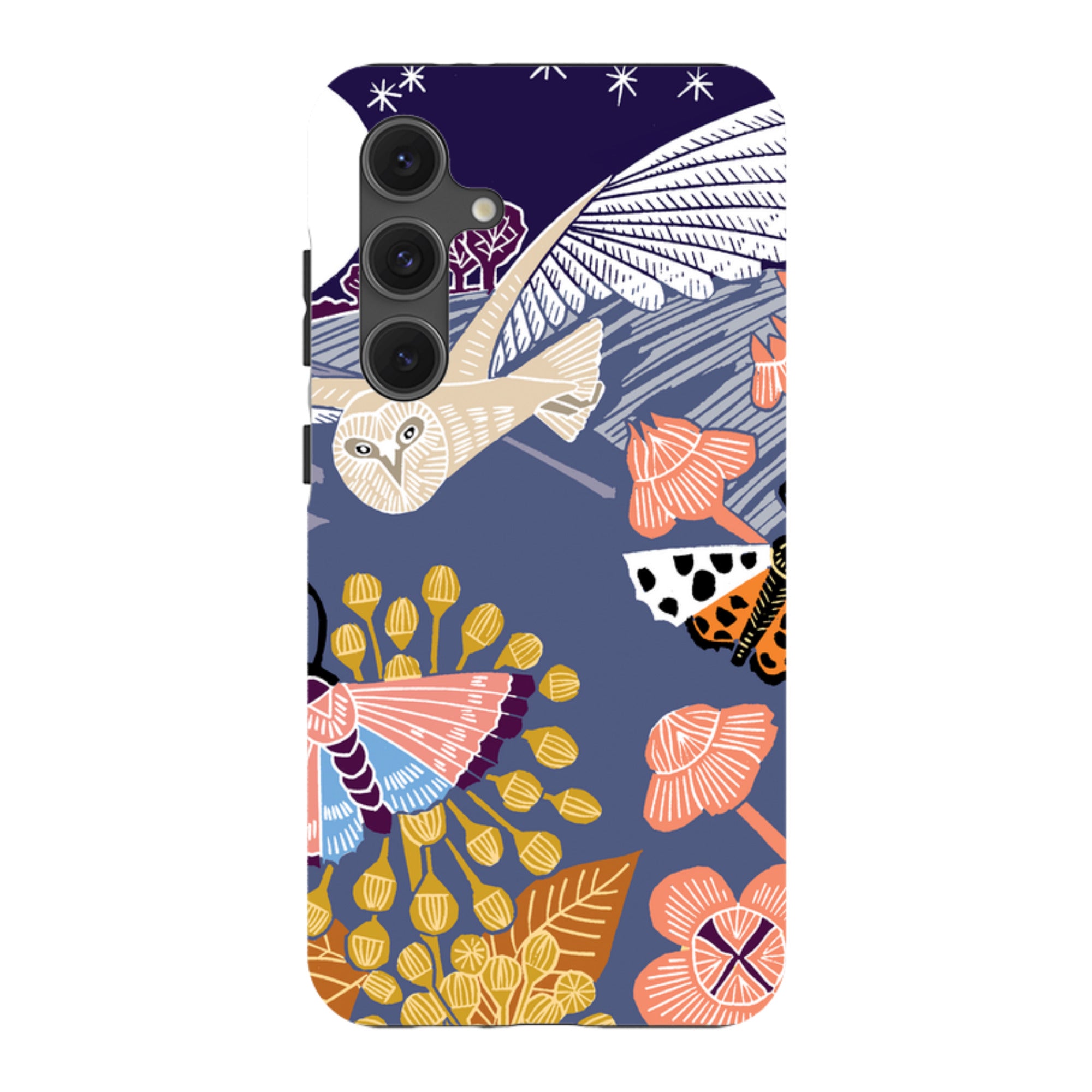 Samsung Tough Case - Evening Barn Owl By Kate Heiss