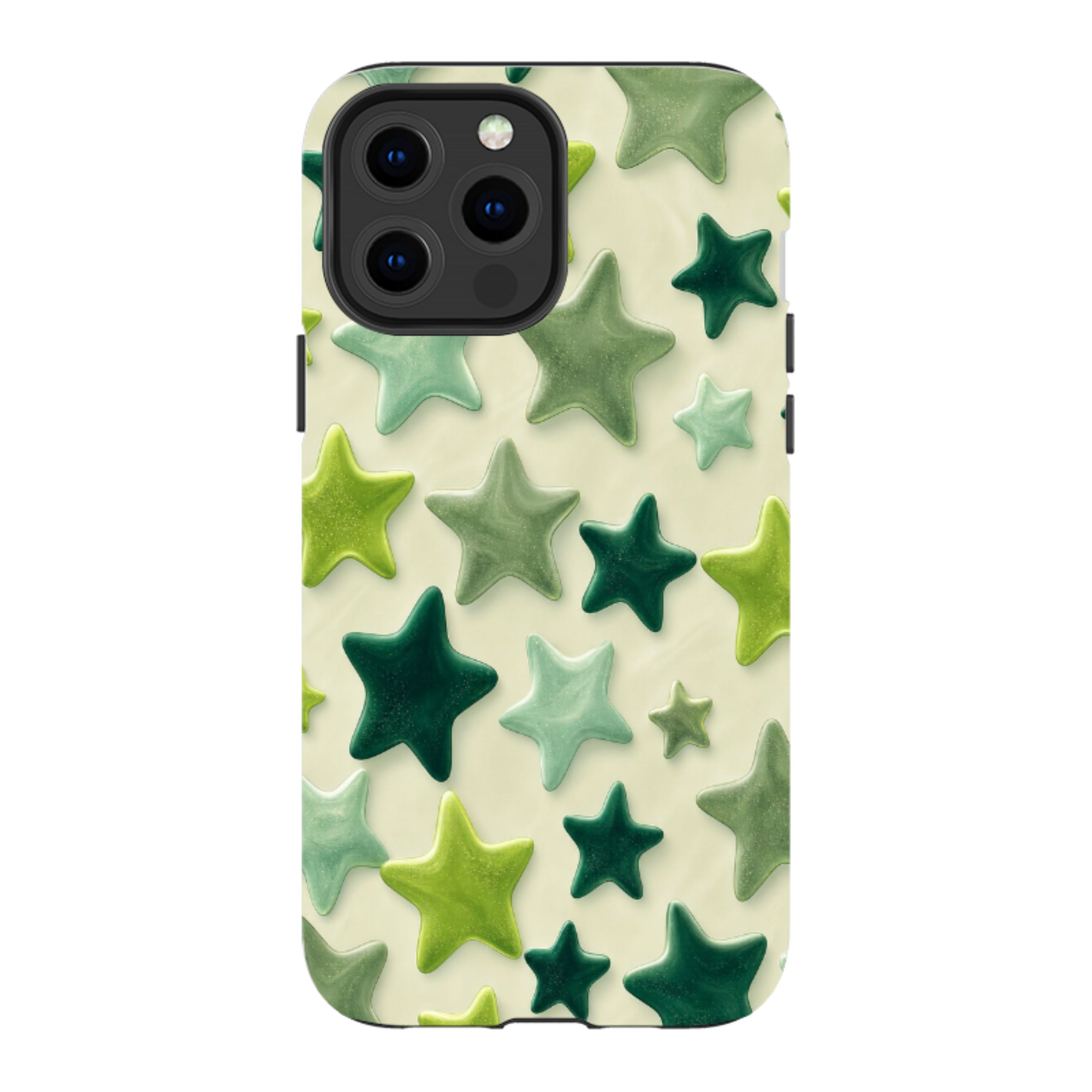 iPhone Tough Case - Sage Green Star