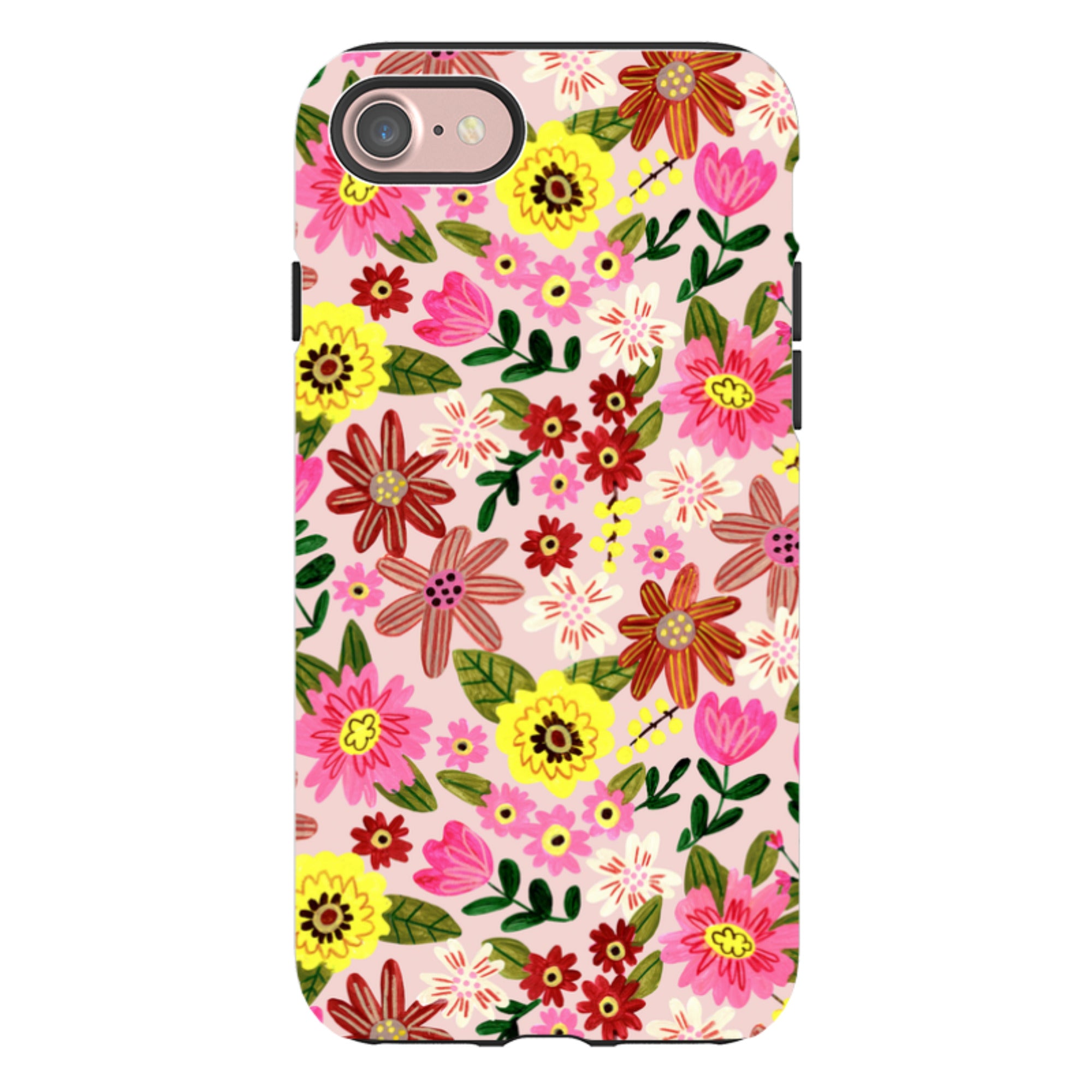 iPhone Tough Case - Spring Floral I By Caroline Bonne Muller