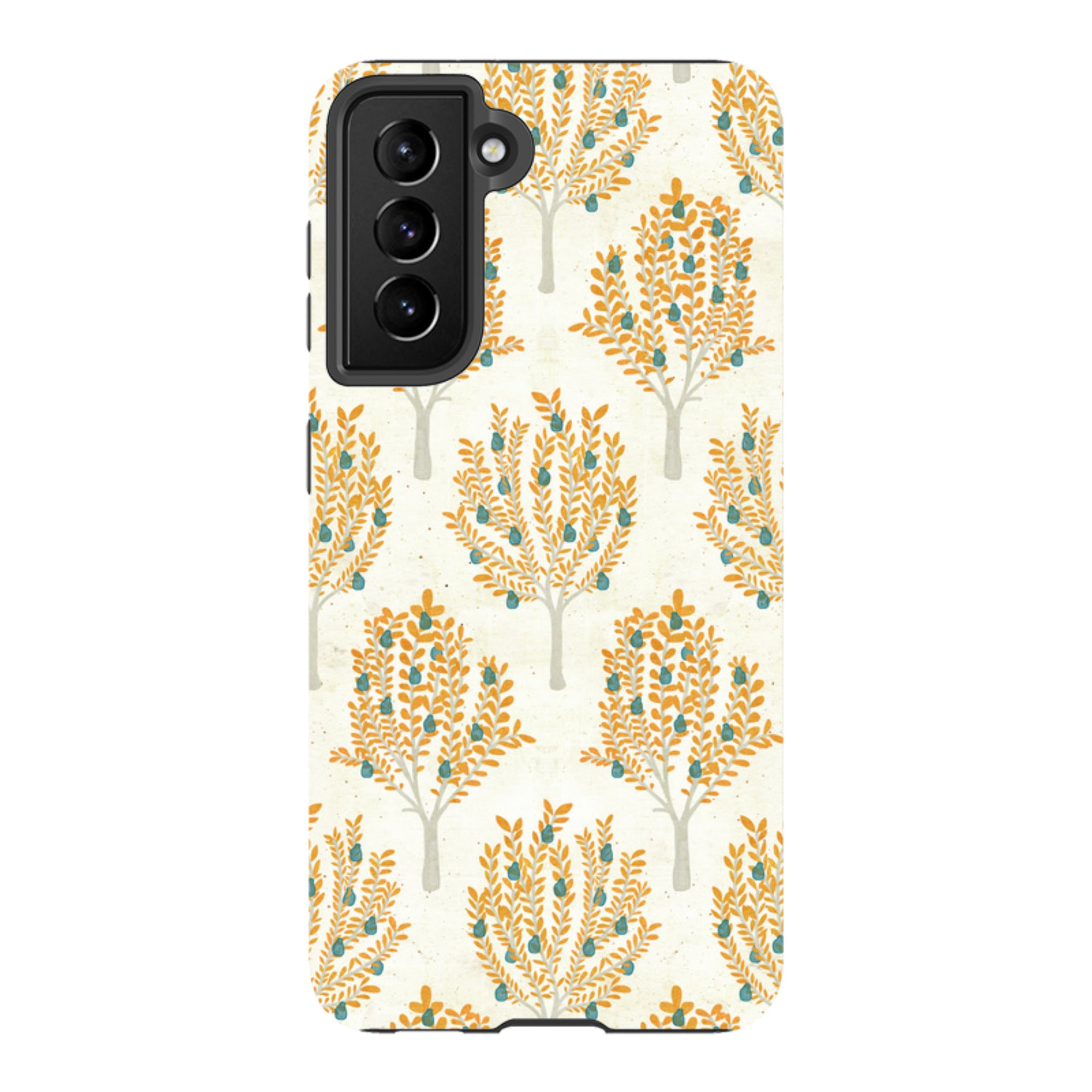 Samsung Tough Case - Pear Trees Cream By Katherine Quinn