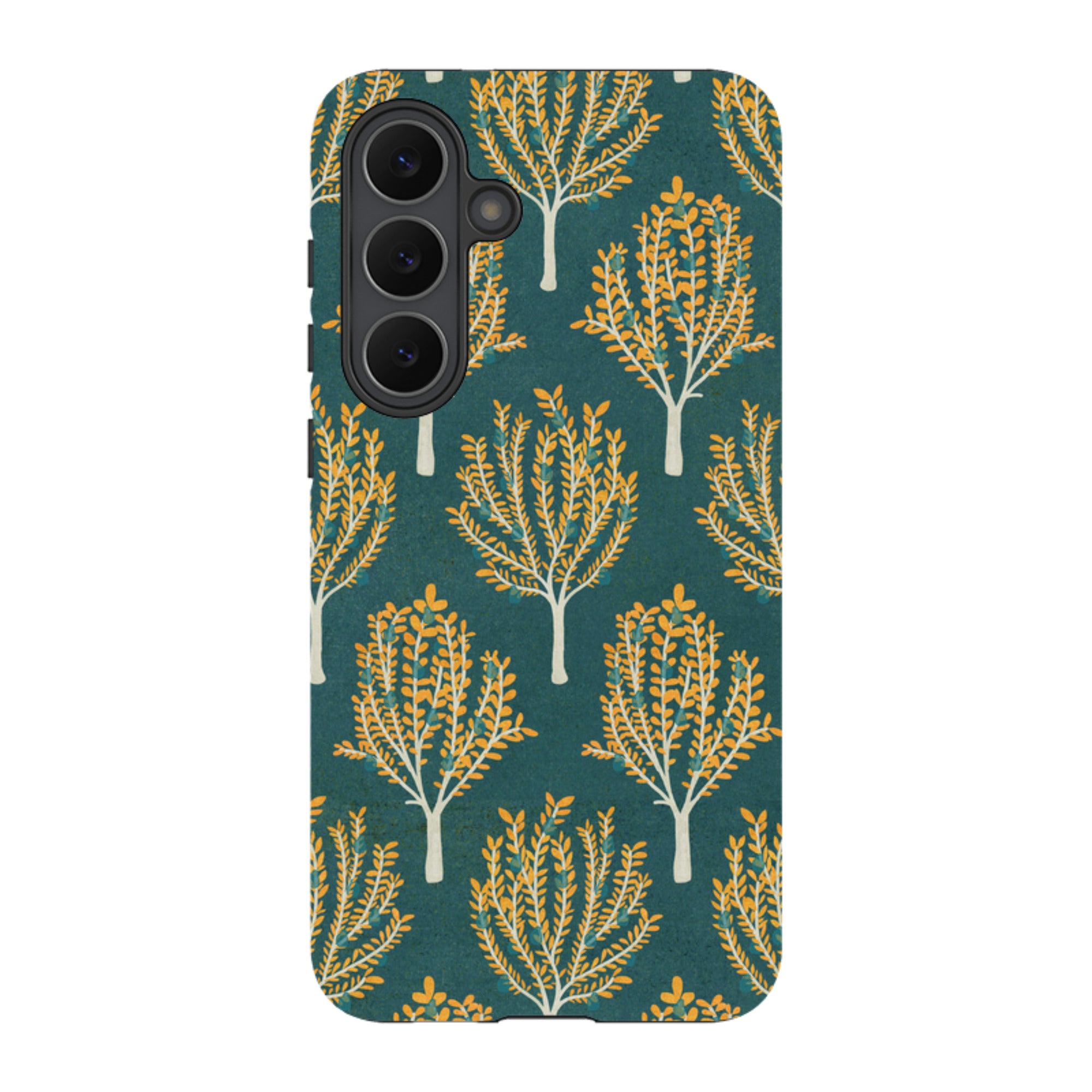 Samsung Tough Case - Pear Trees Teal By Katherine Quinn