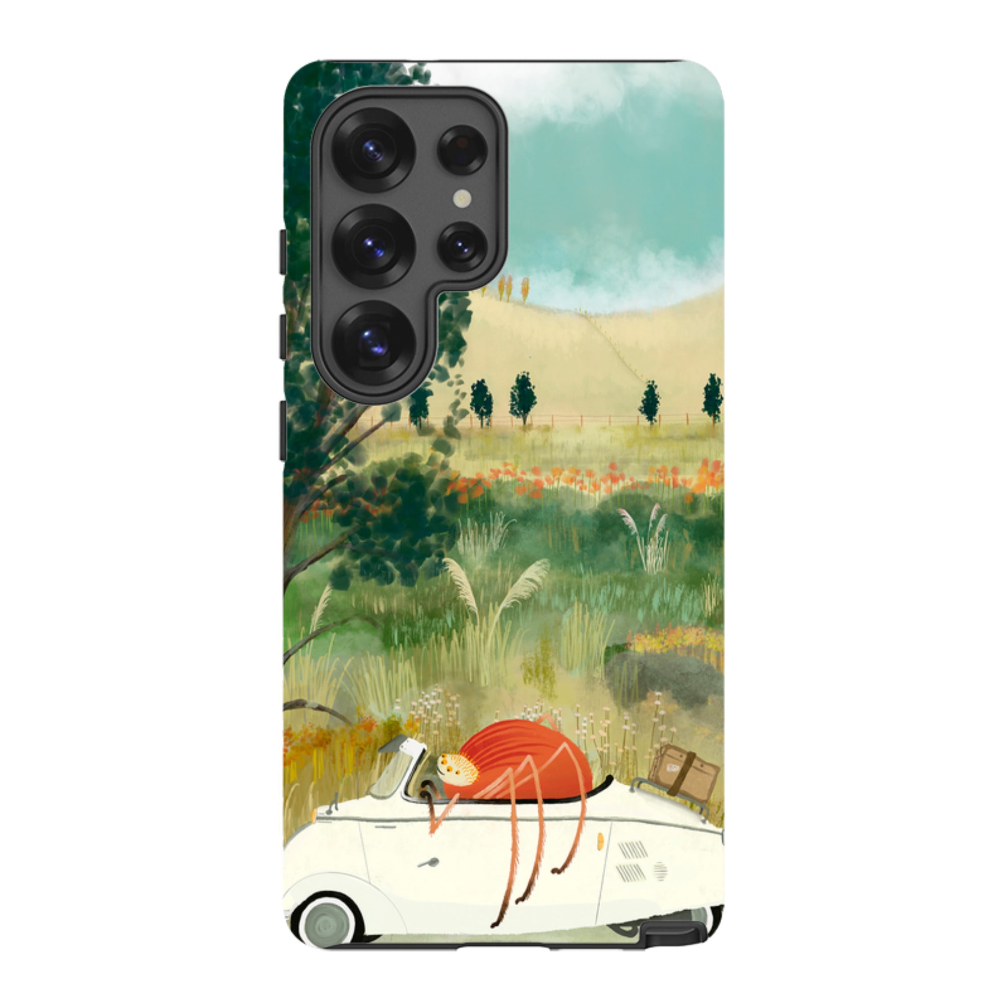 Samsung Tough Case - Happy Travels By Katherine Quinn