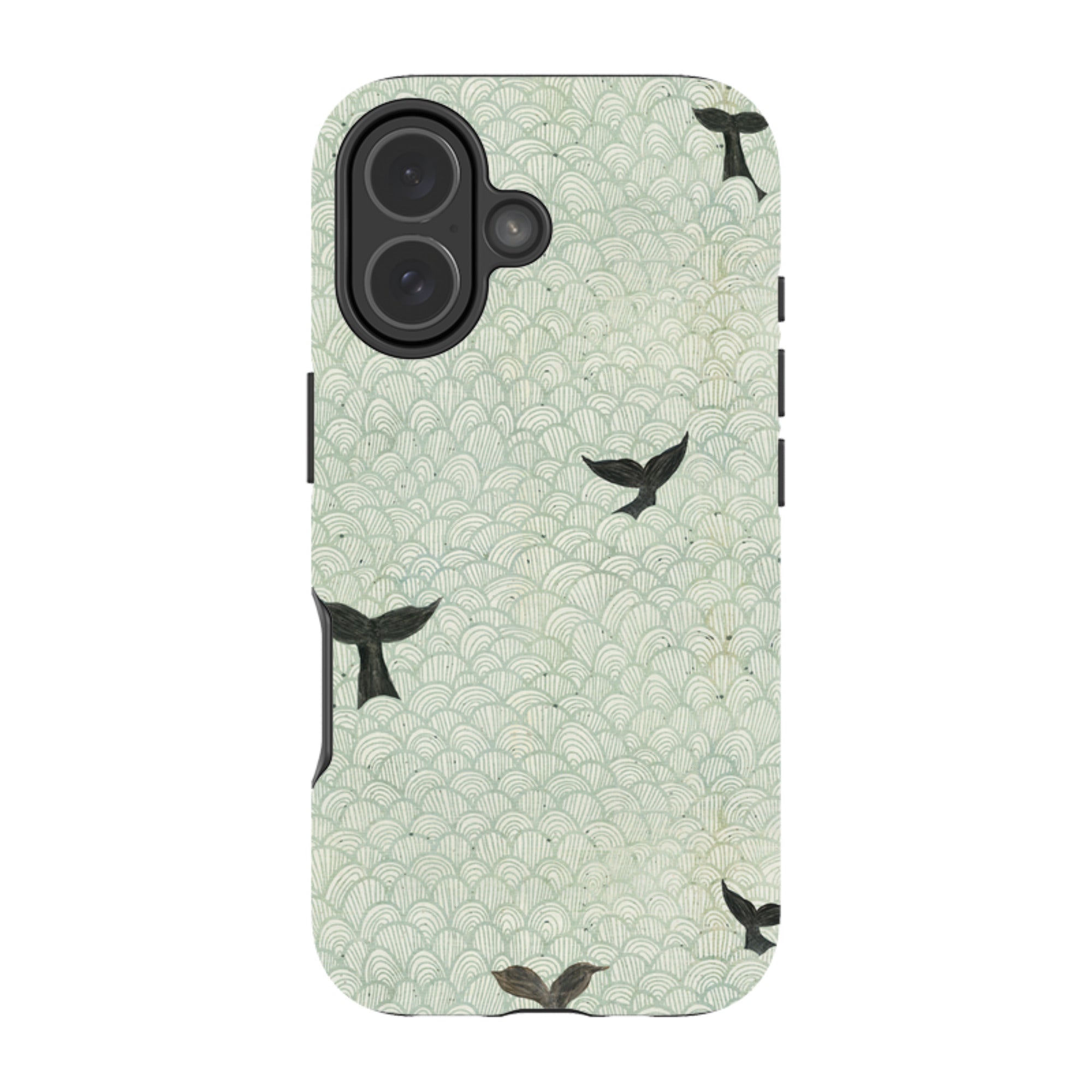 iPhone Tough Case - Whale Tails By Katherine Quinn