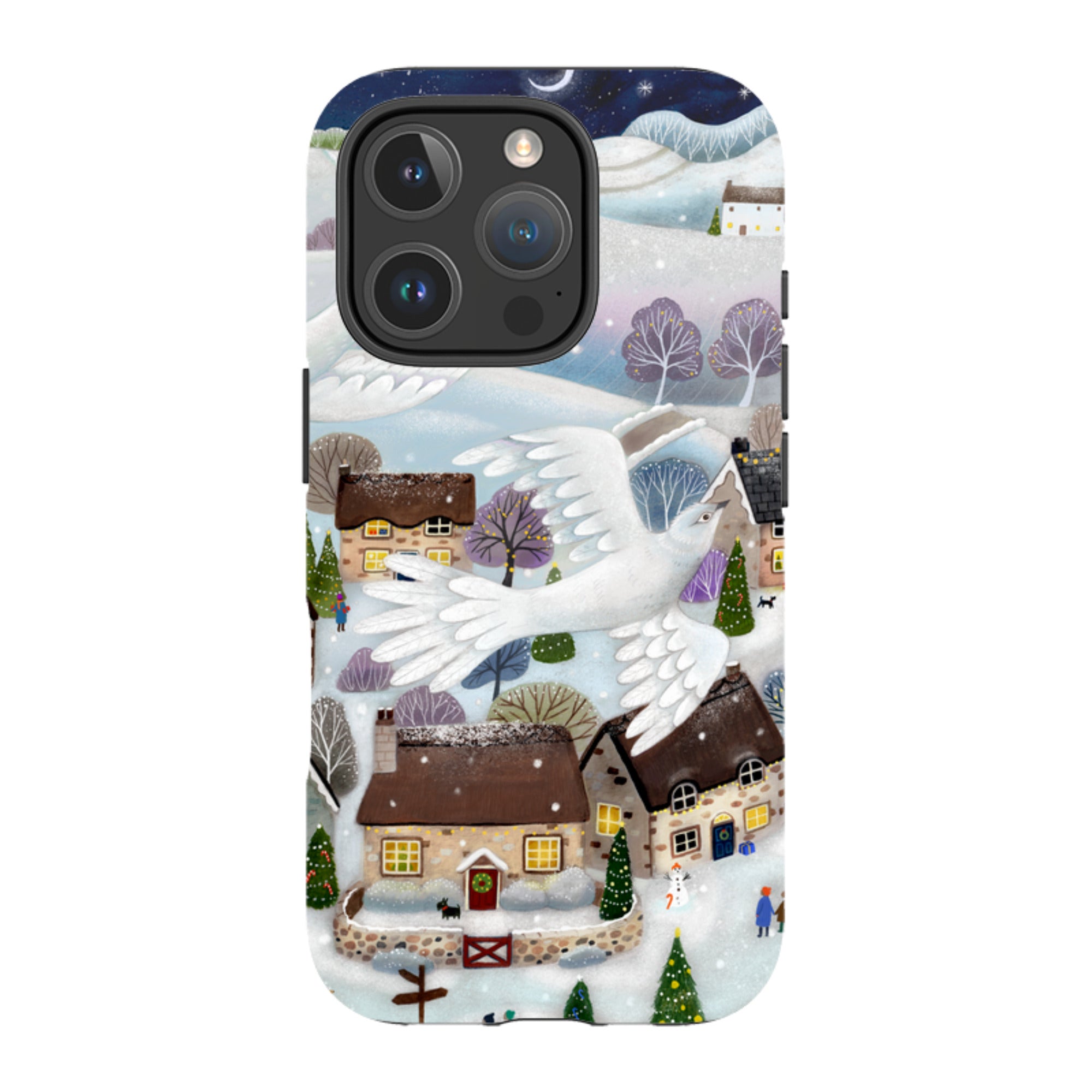 iPhone Tough Case - Advent Doves By Bex Parkin