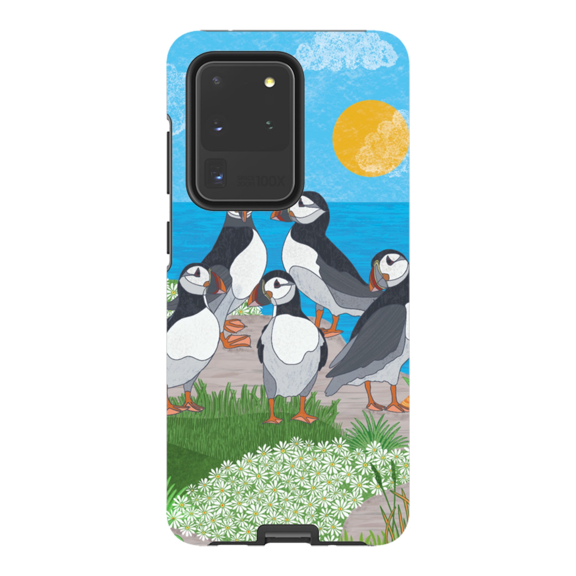 Samsung Tough Case - Puffins By Natalie Pedetti Prack